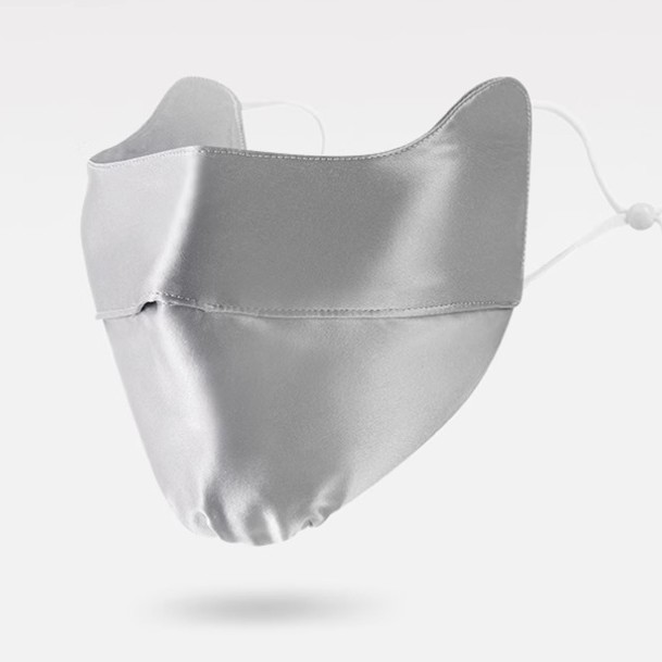 Silk Mask, Breathable, Sunscreen, 100% UV Protection