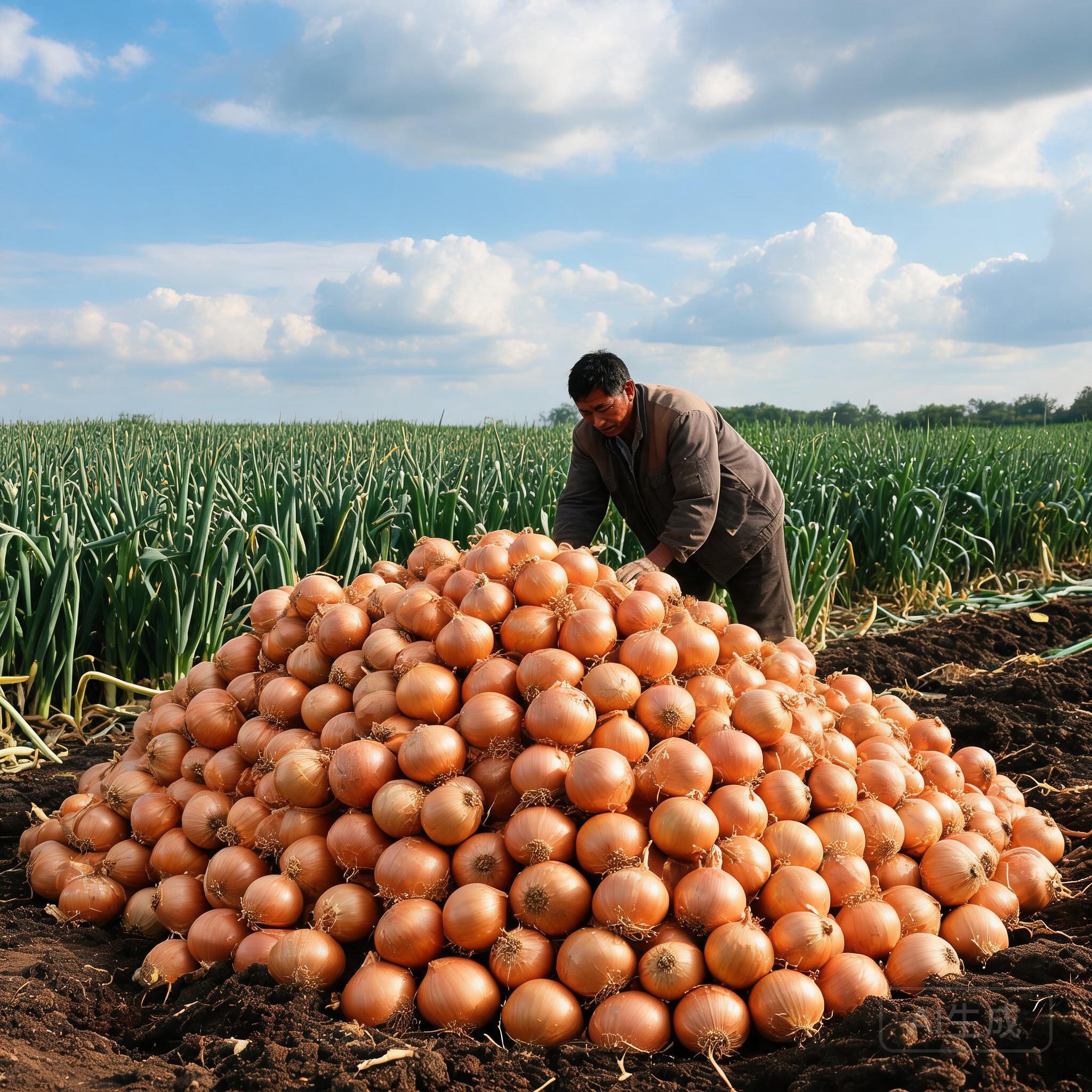 Onion export packaging and cold chain