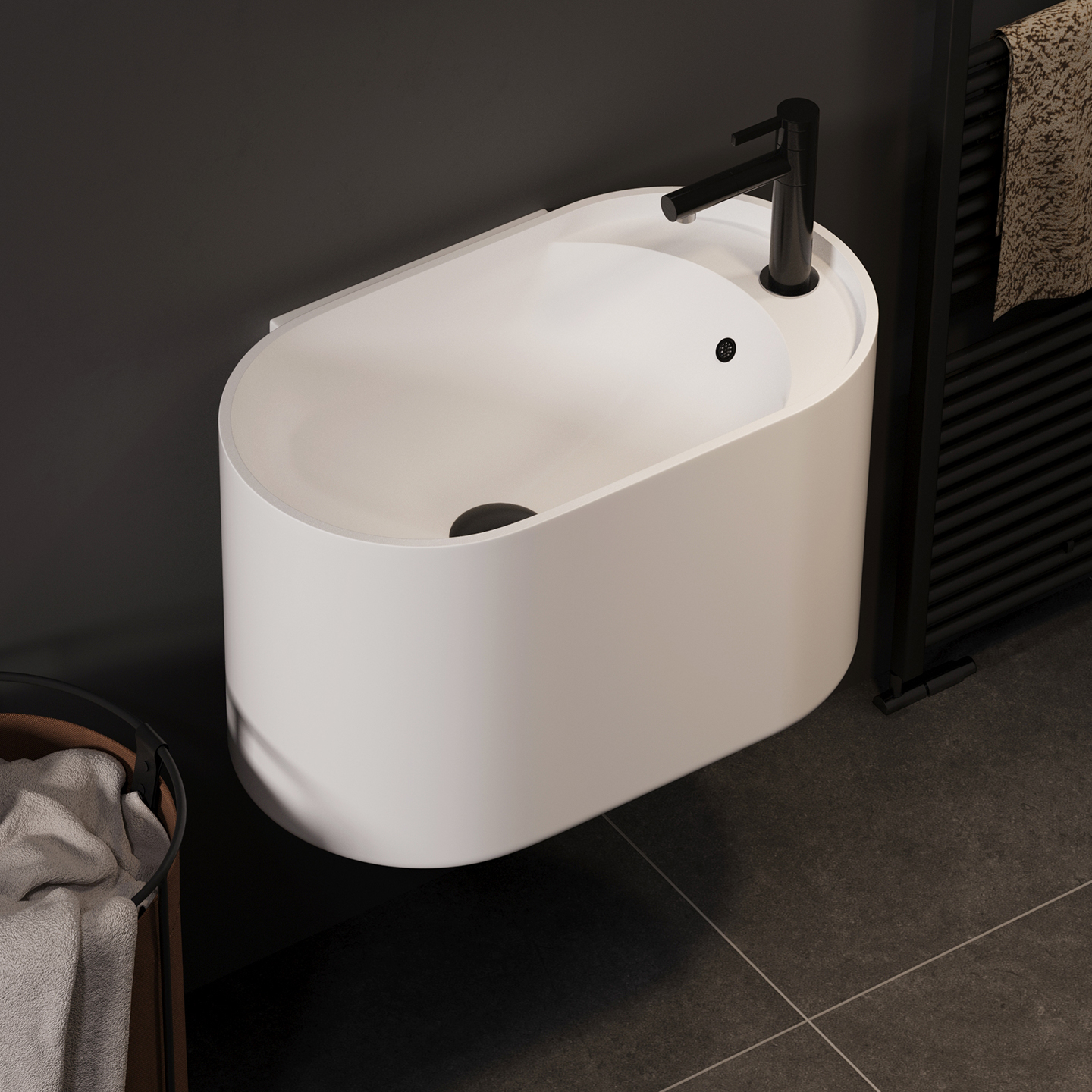 Simple Wall Mounted Ceramic Wash Basin Glossy Vitreous Glaze Anti Fouling Factory Direct Large Stock Custom Sample Support Small Custom Orders For Bulk Sanitary Ware Buyers