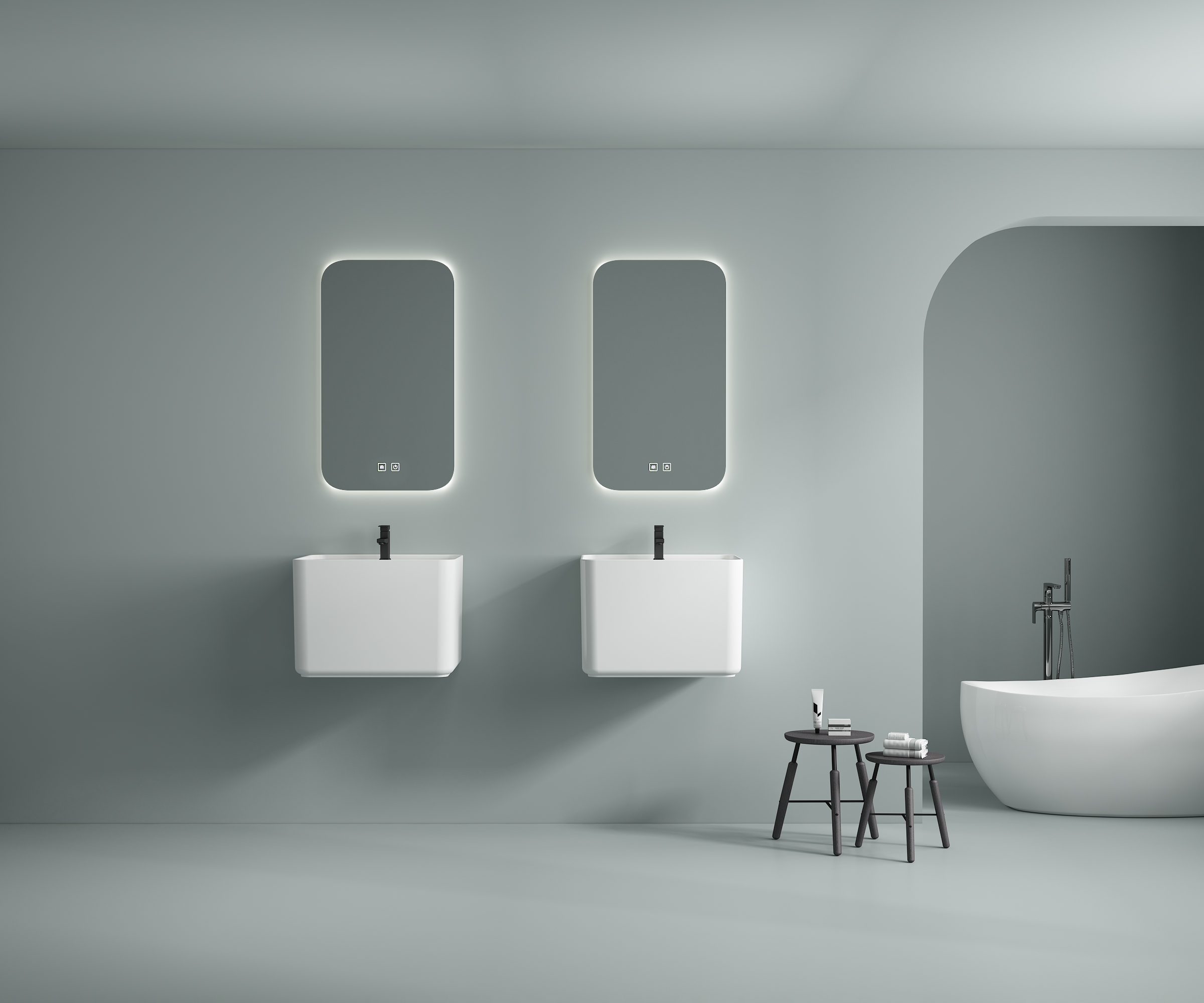 Wall Mounted Ceramic Wash Basin Stain Resistant Vitreous Glaze Easy Clean Anti Fouling Factory Direct Large Stock Custom Sample Support Small Custom Orders For Residential Renovation Contractors