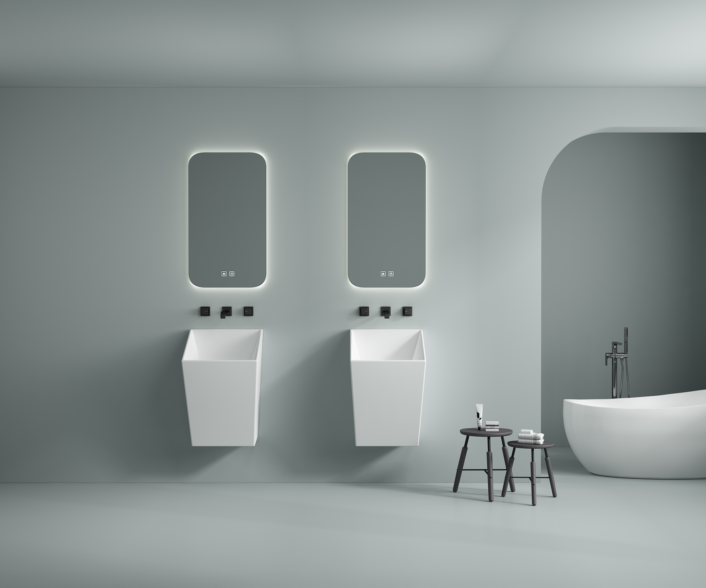 Robust Wall Hung Ceramic Wash Basin Non Porous High Gloss Glaze Anti Dirt Easy Clean Factory Direct OEM ODM Custom Packaging Support Small Custom Orders For Apartment Construction Projects