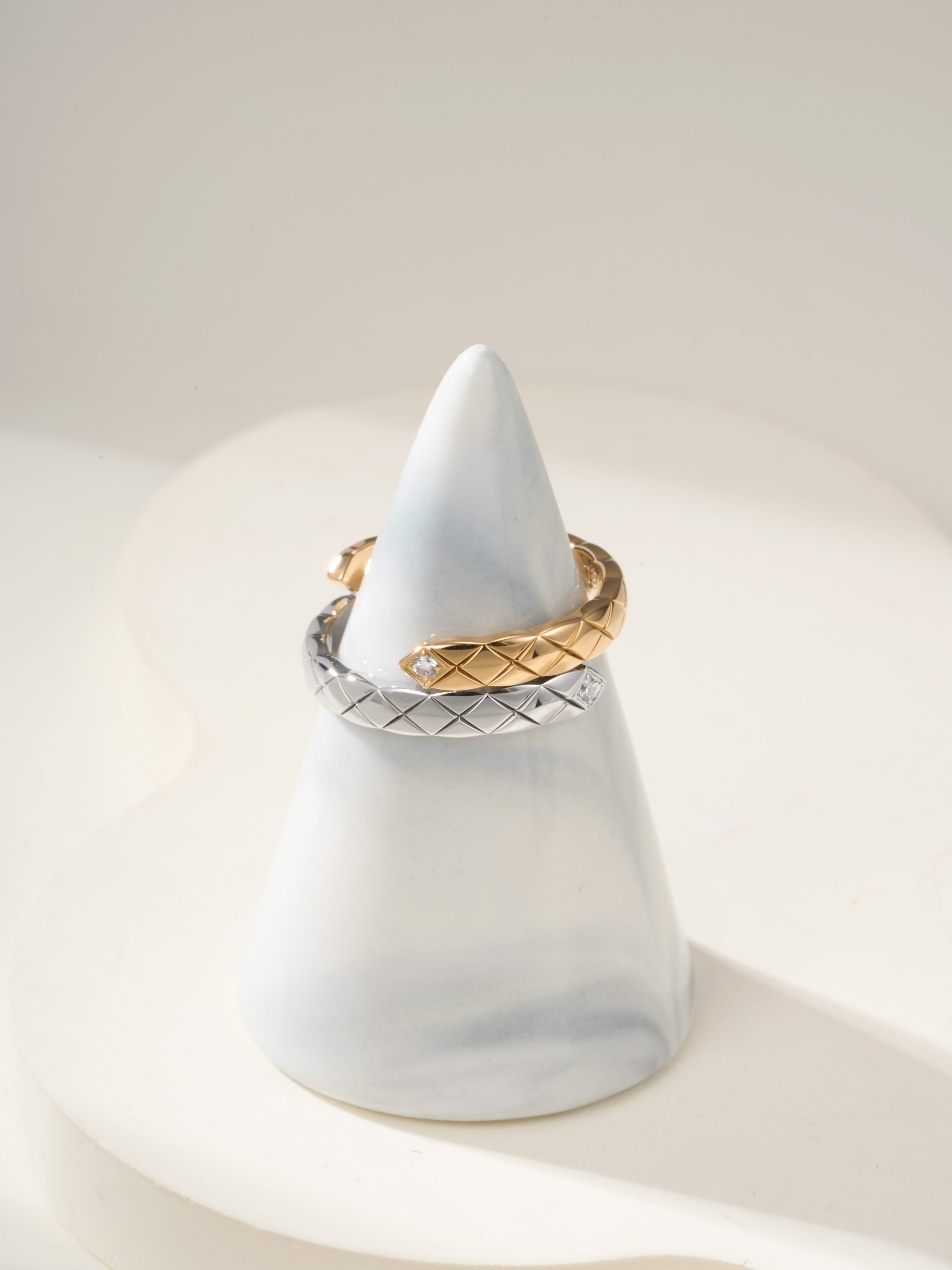 Coco crushToi et Moi Two tone Ring