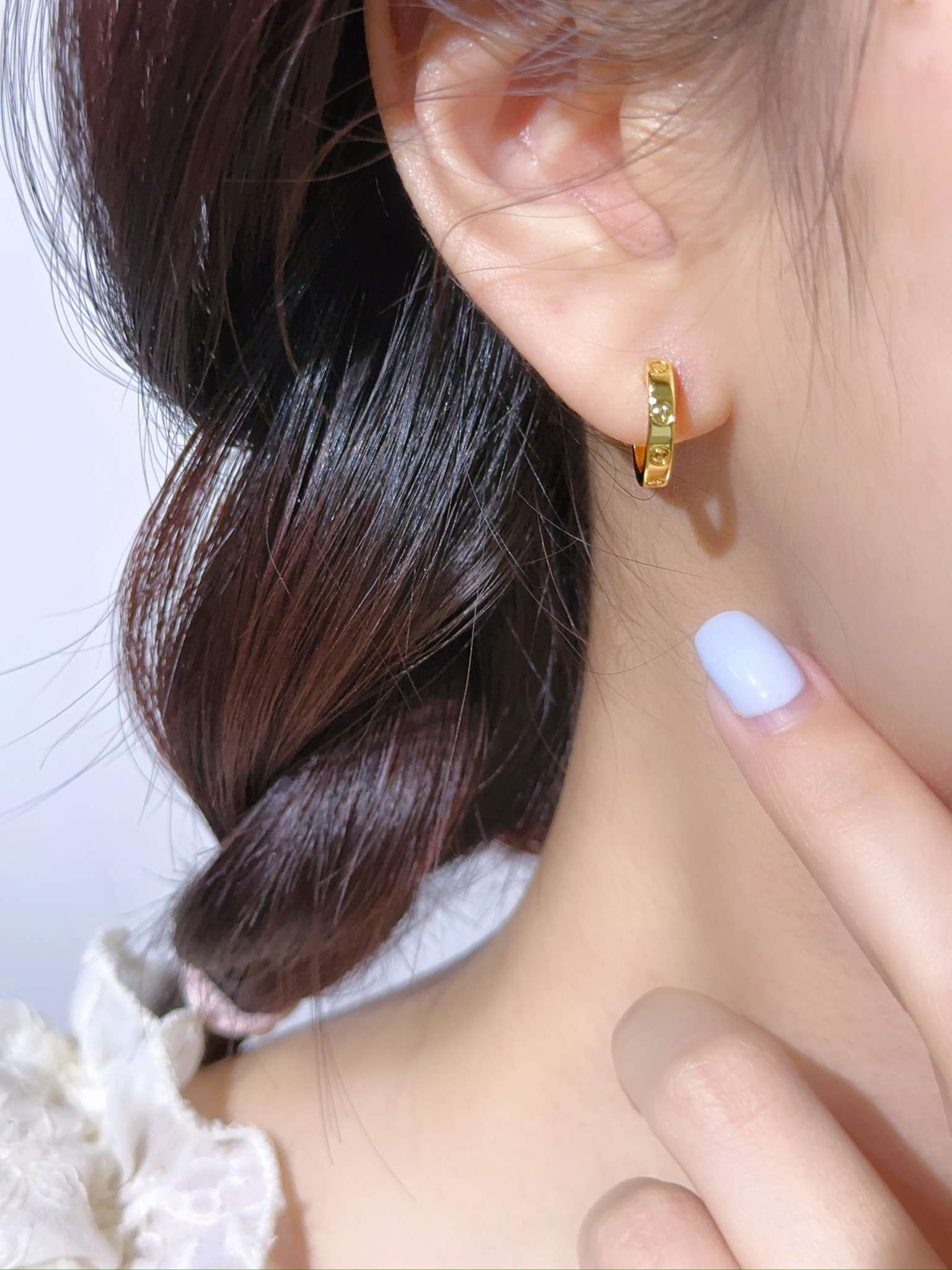 Classic Love Screw Earrings