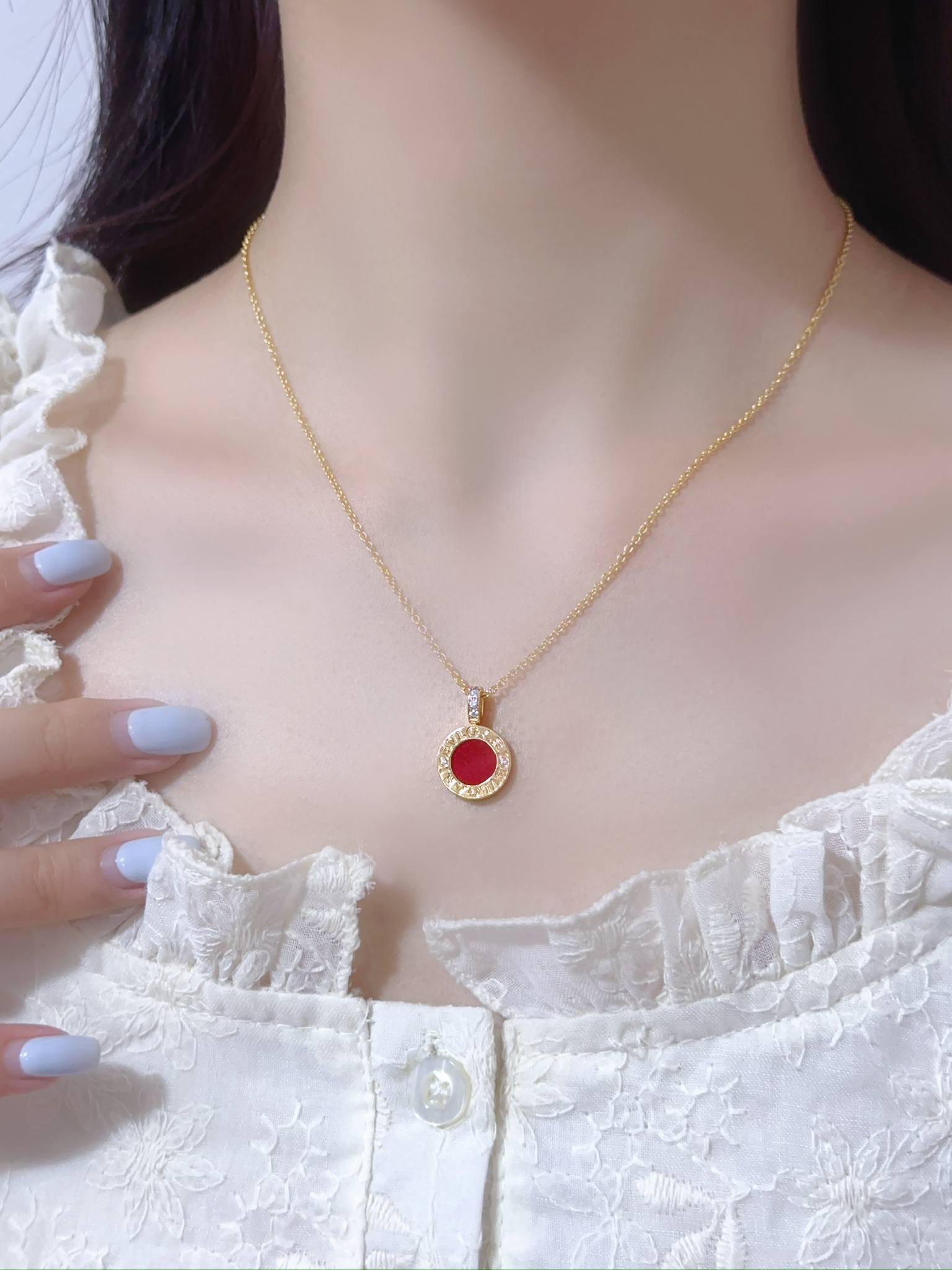 BV double-sided necklace