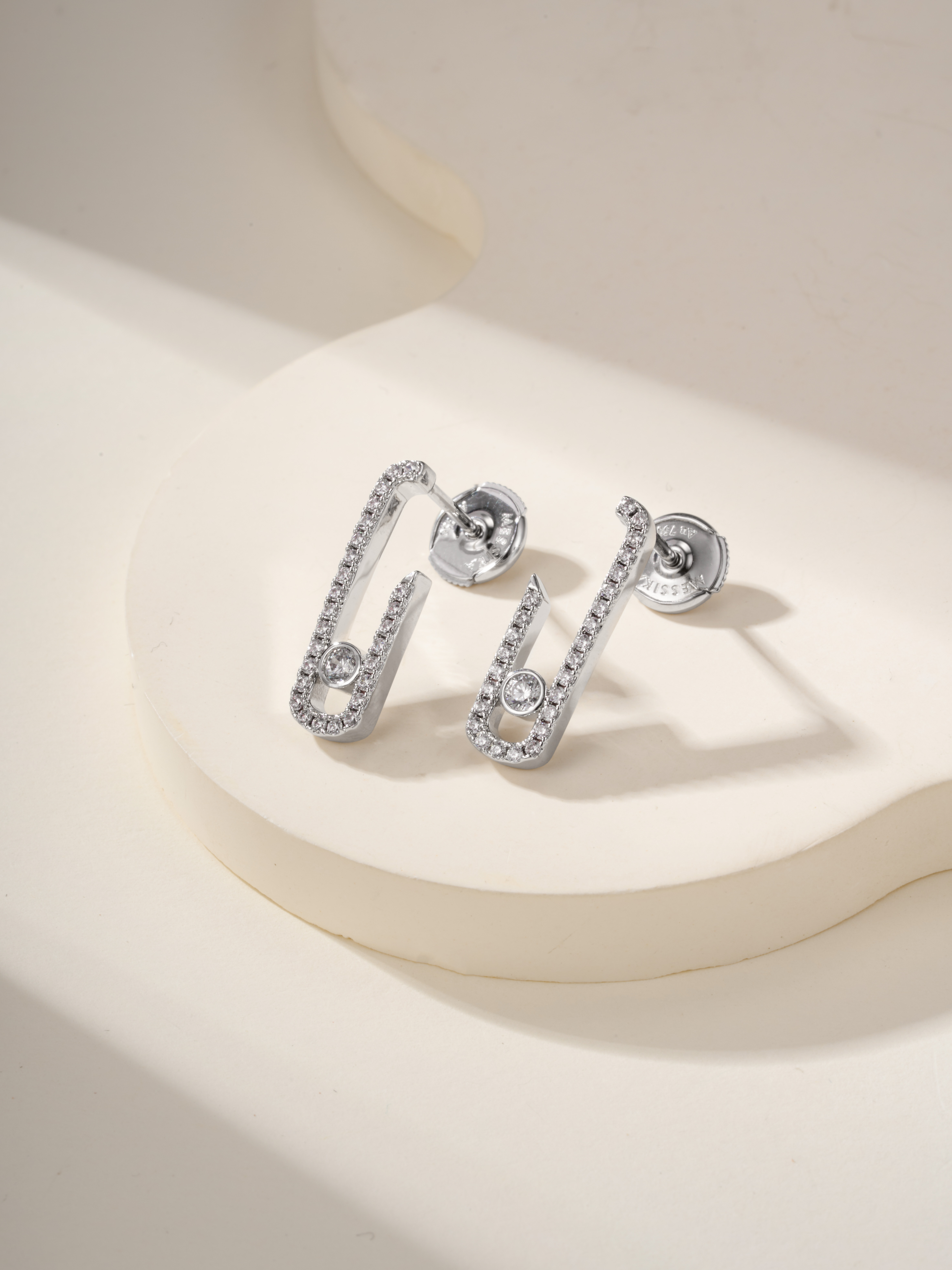 Meisika Full Diamond Earrings