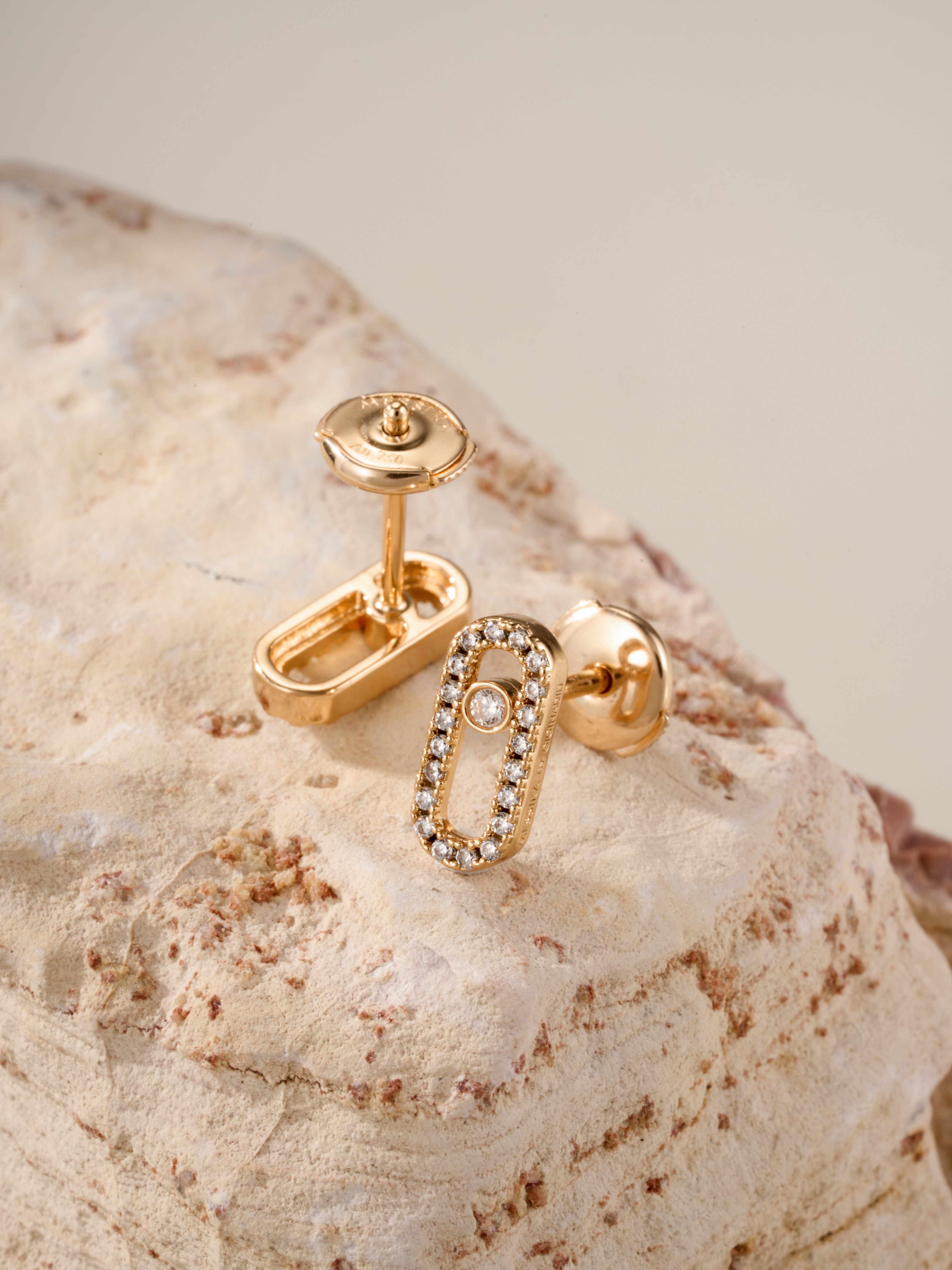 Meisika full diamond earrings