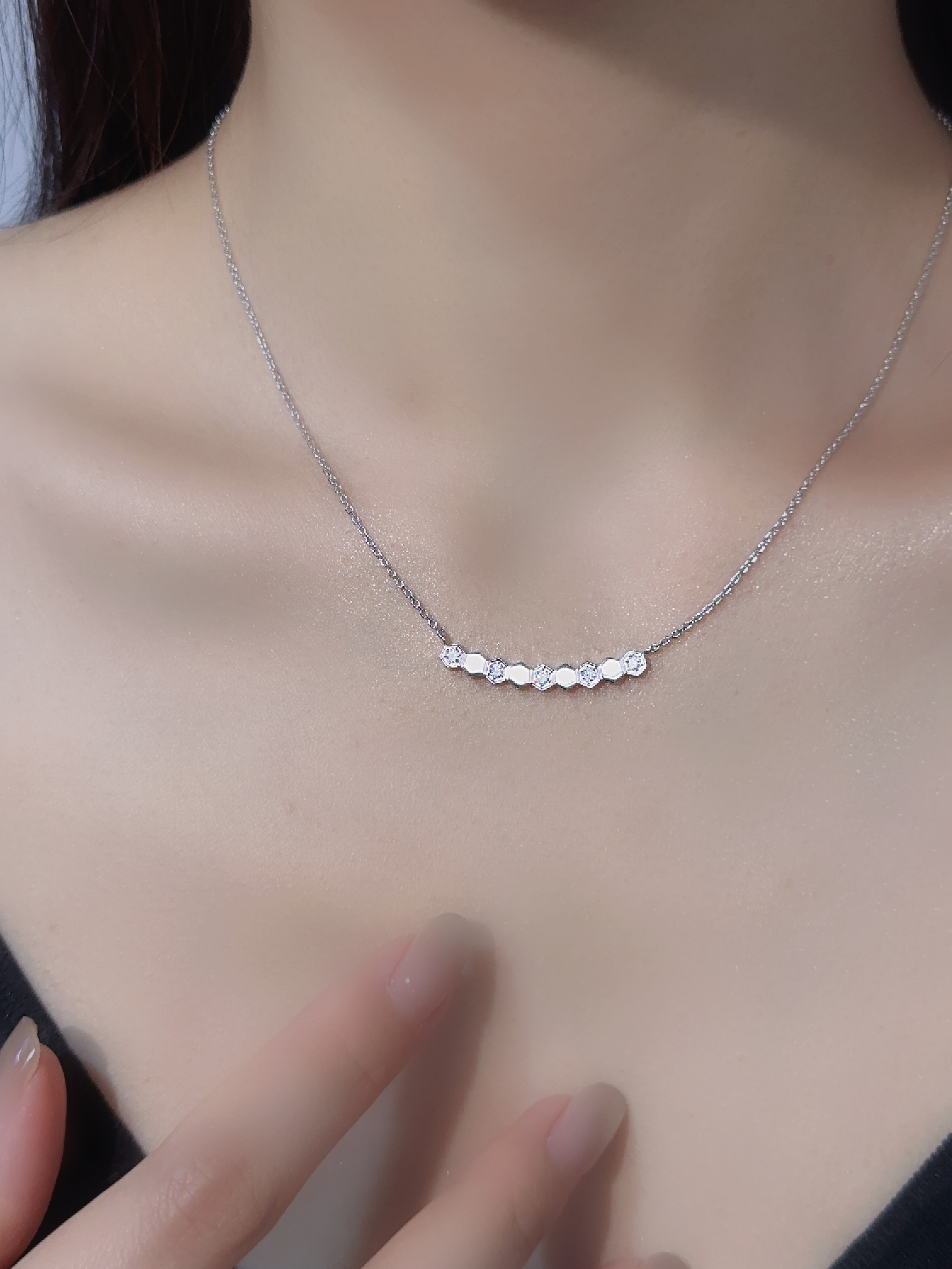 Chaumet Paris Honeycomb Necklace