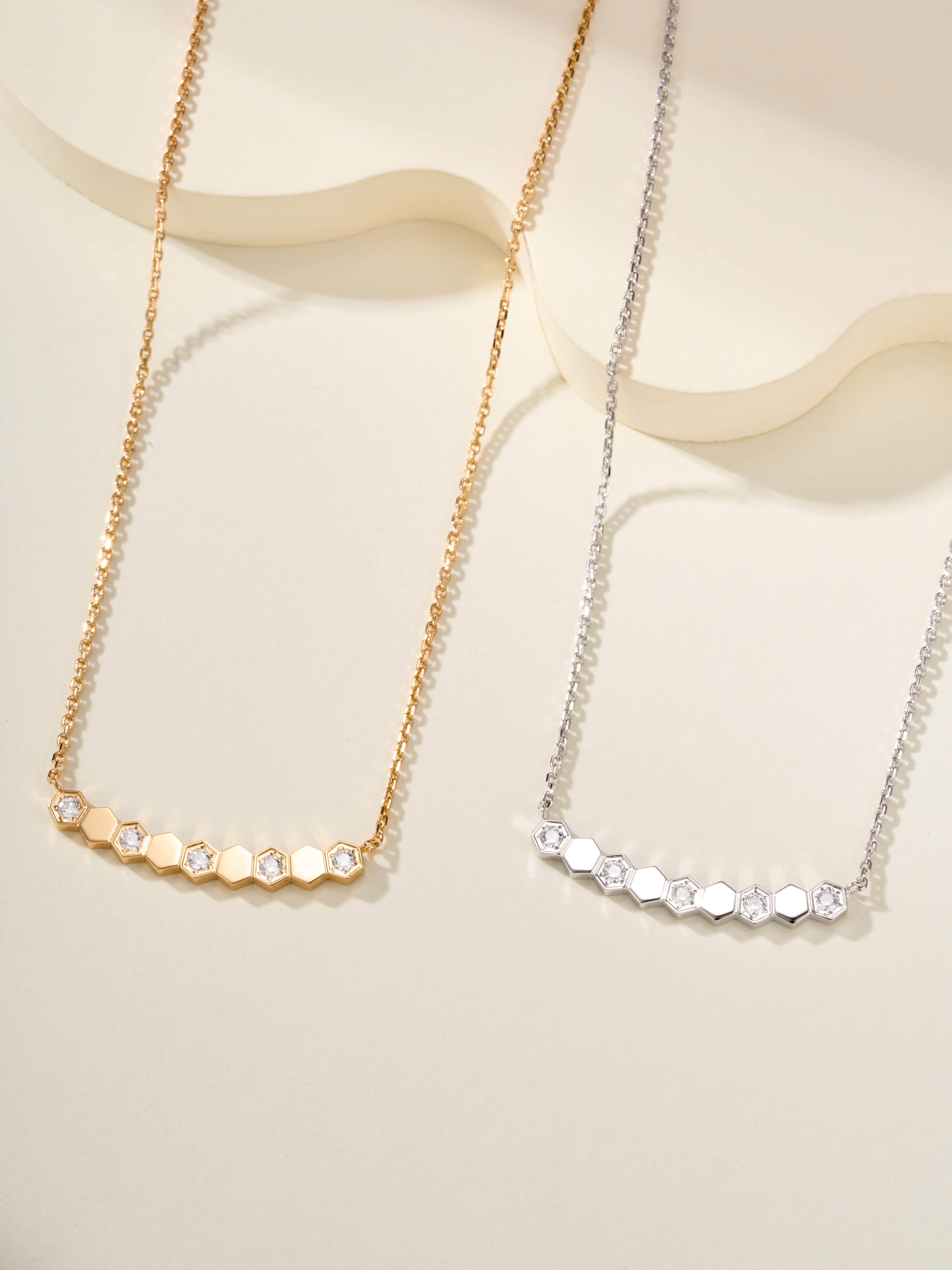 Chaumet Paris Honeycomb Necklace
