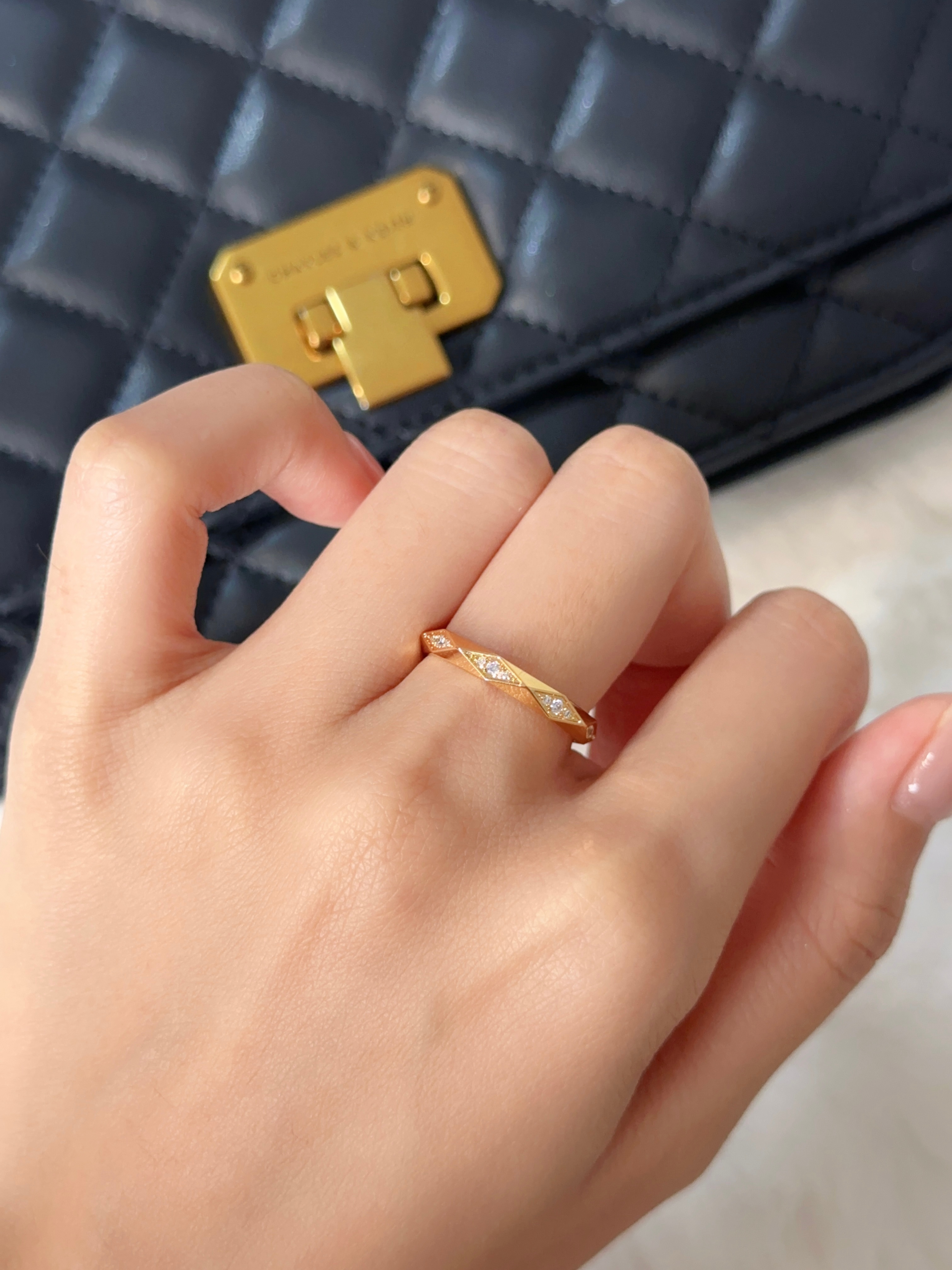 Boucheron Facette Ring in Slim Style