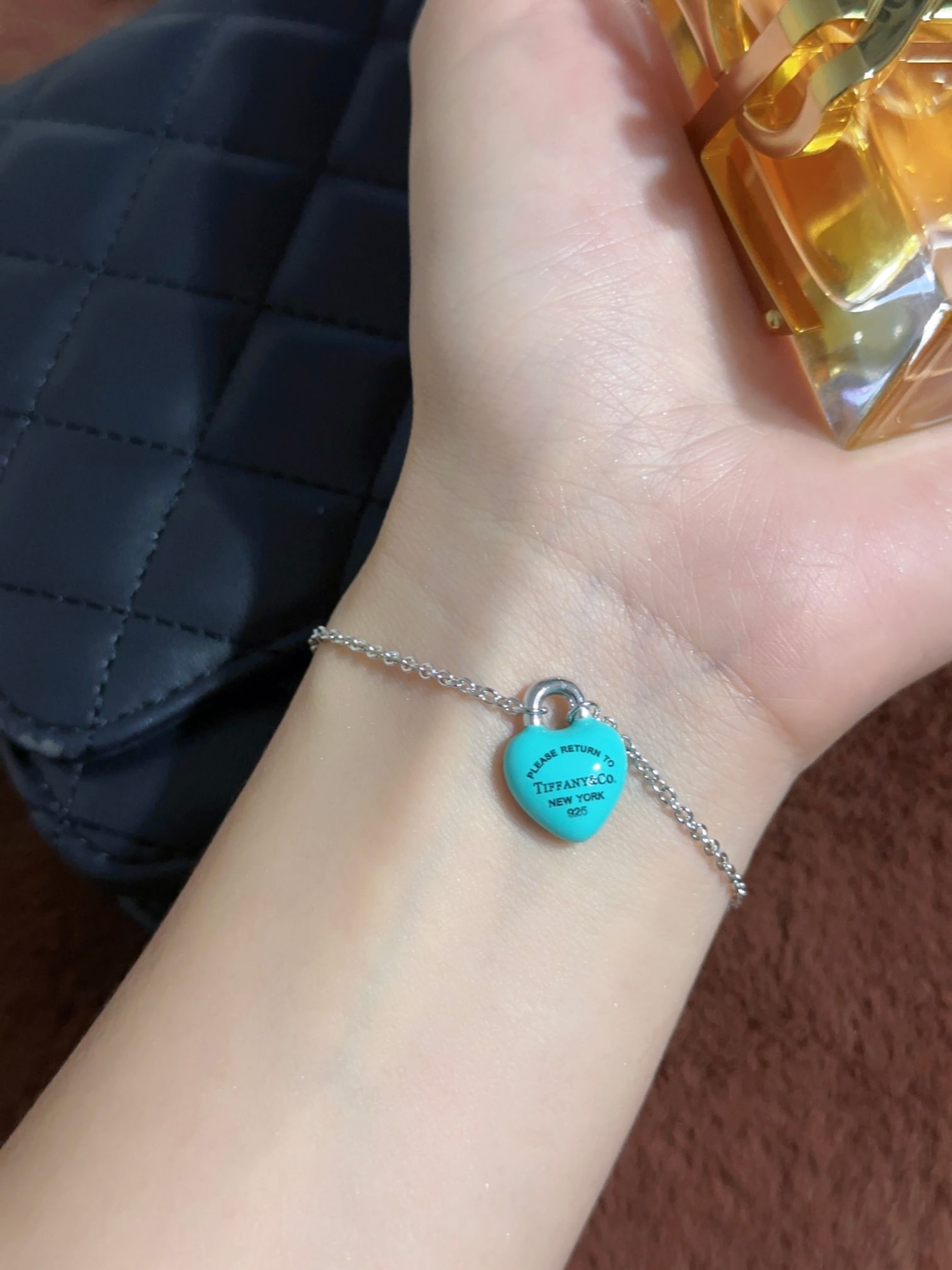 Tiffany Blue Love Lock Bracelet