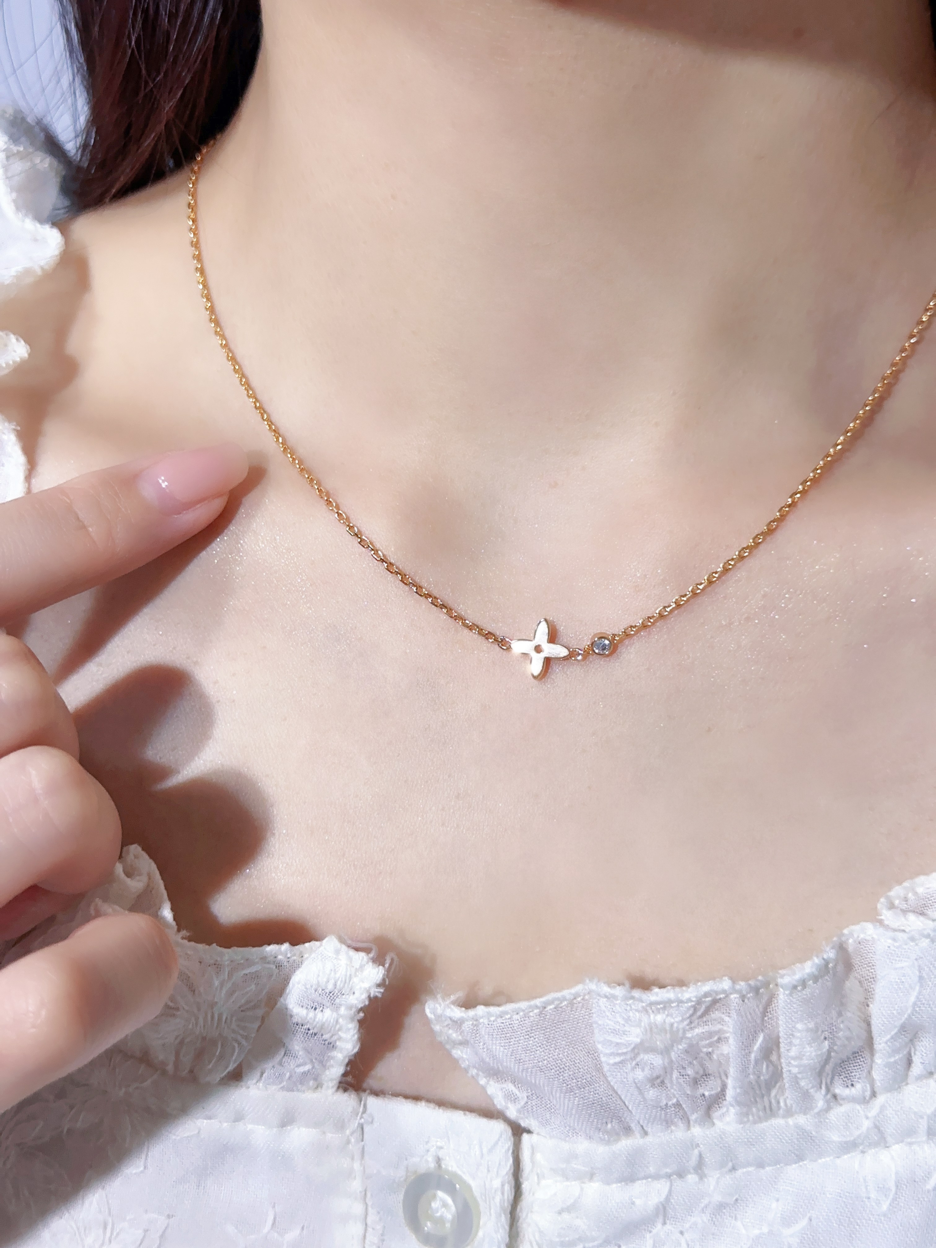 LV Plum Dart Necklace