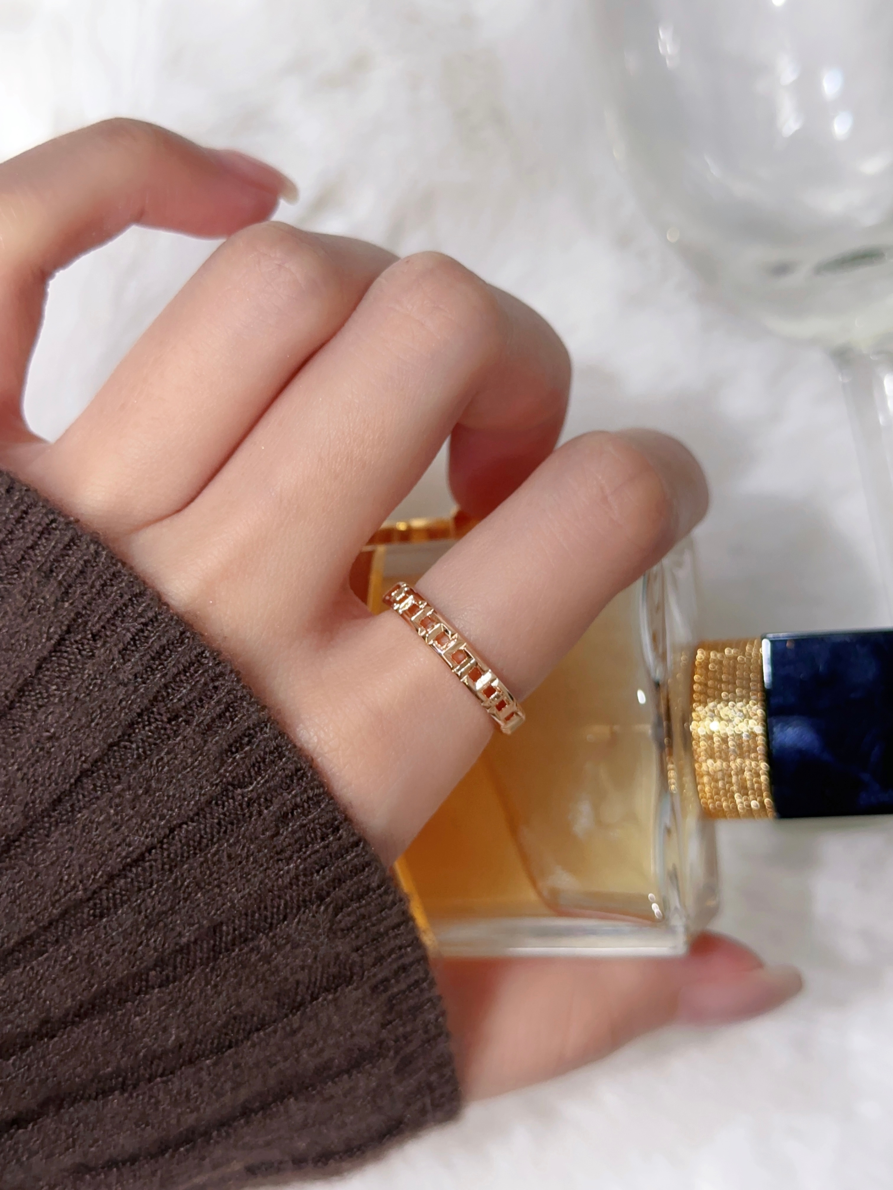 True Narrow 3.5mm Diamond Free Ring