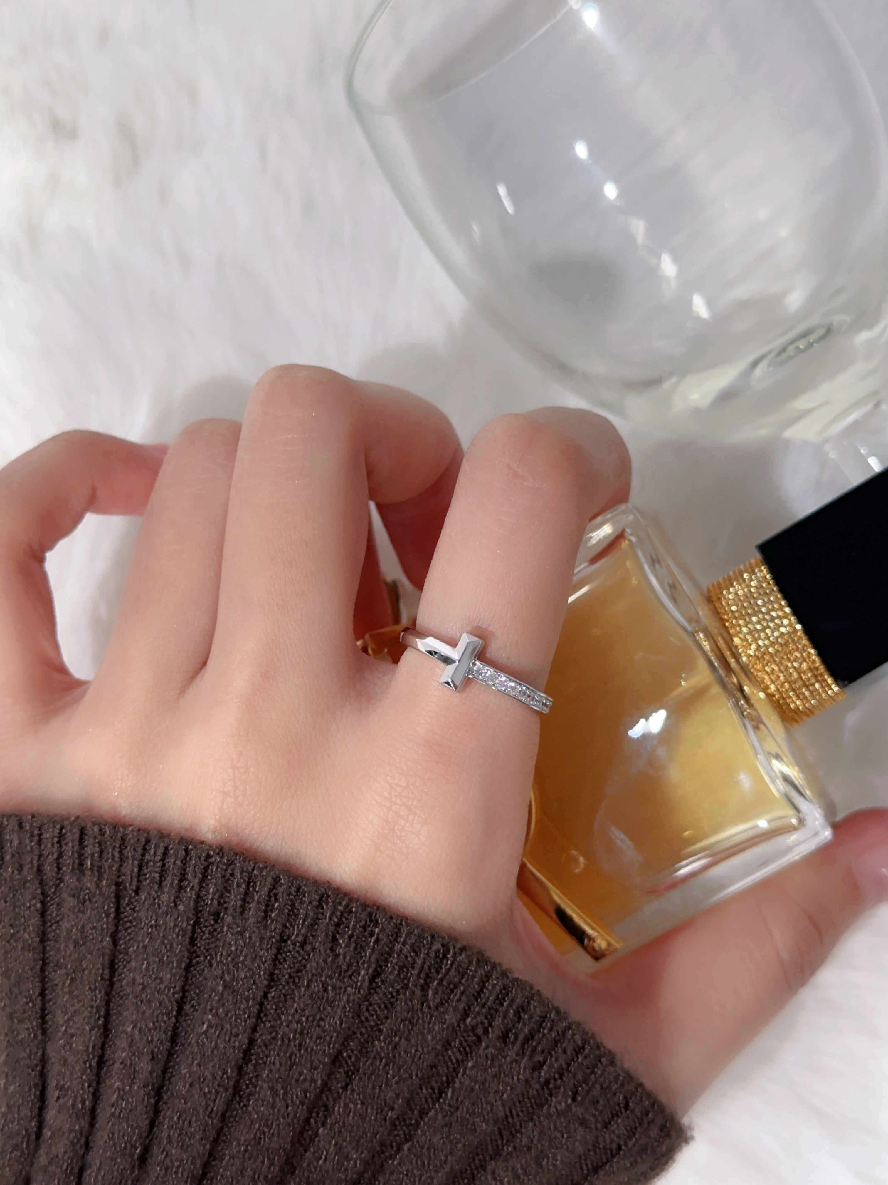 T1 Narrow Edition Diamond Ring