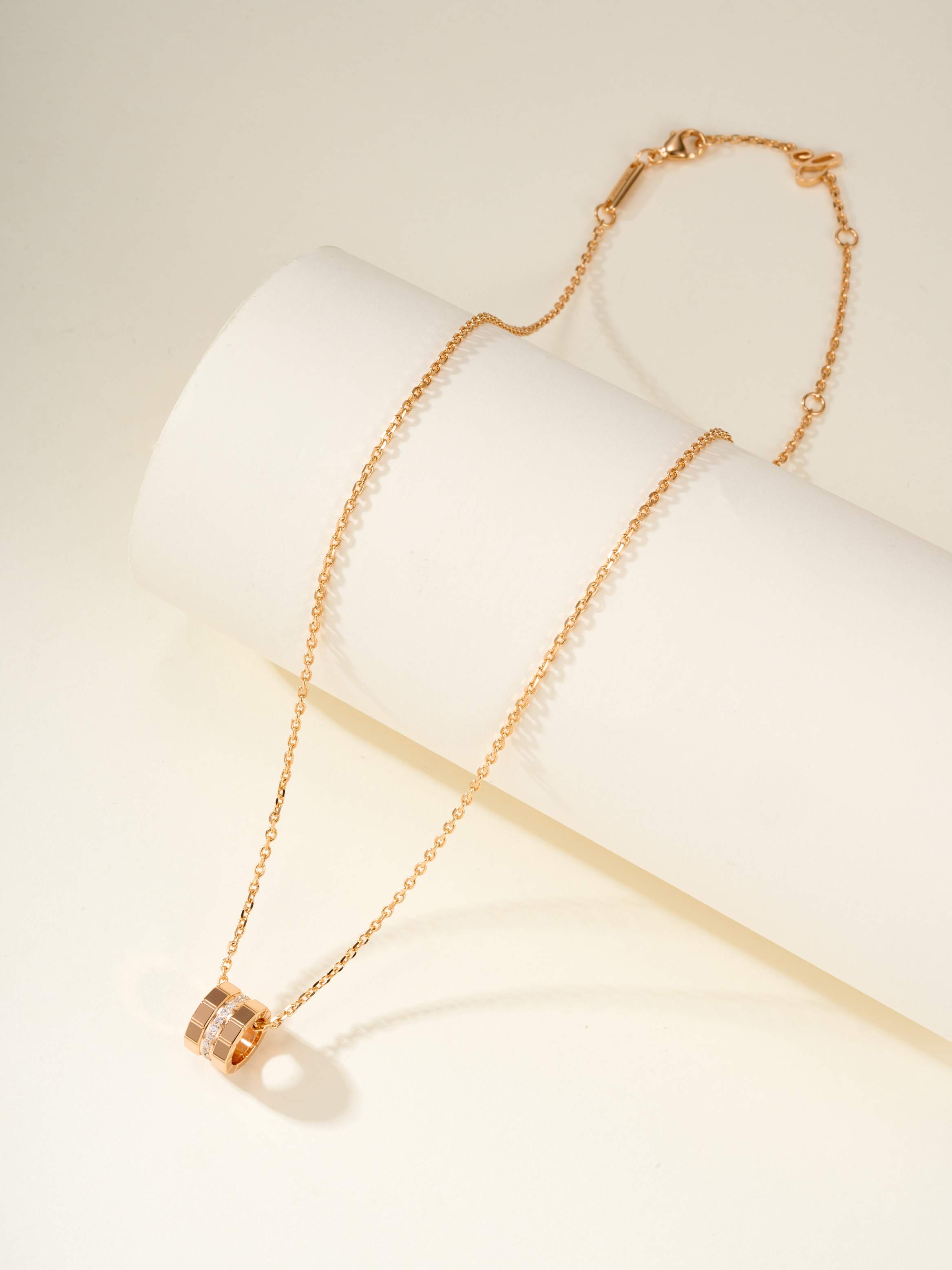 Chopard new small diamond studded ice necklace