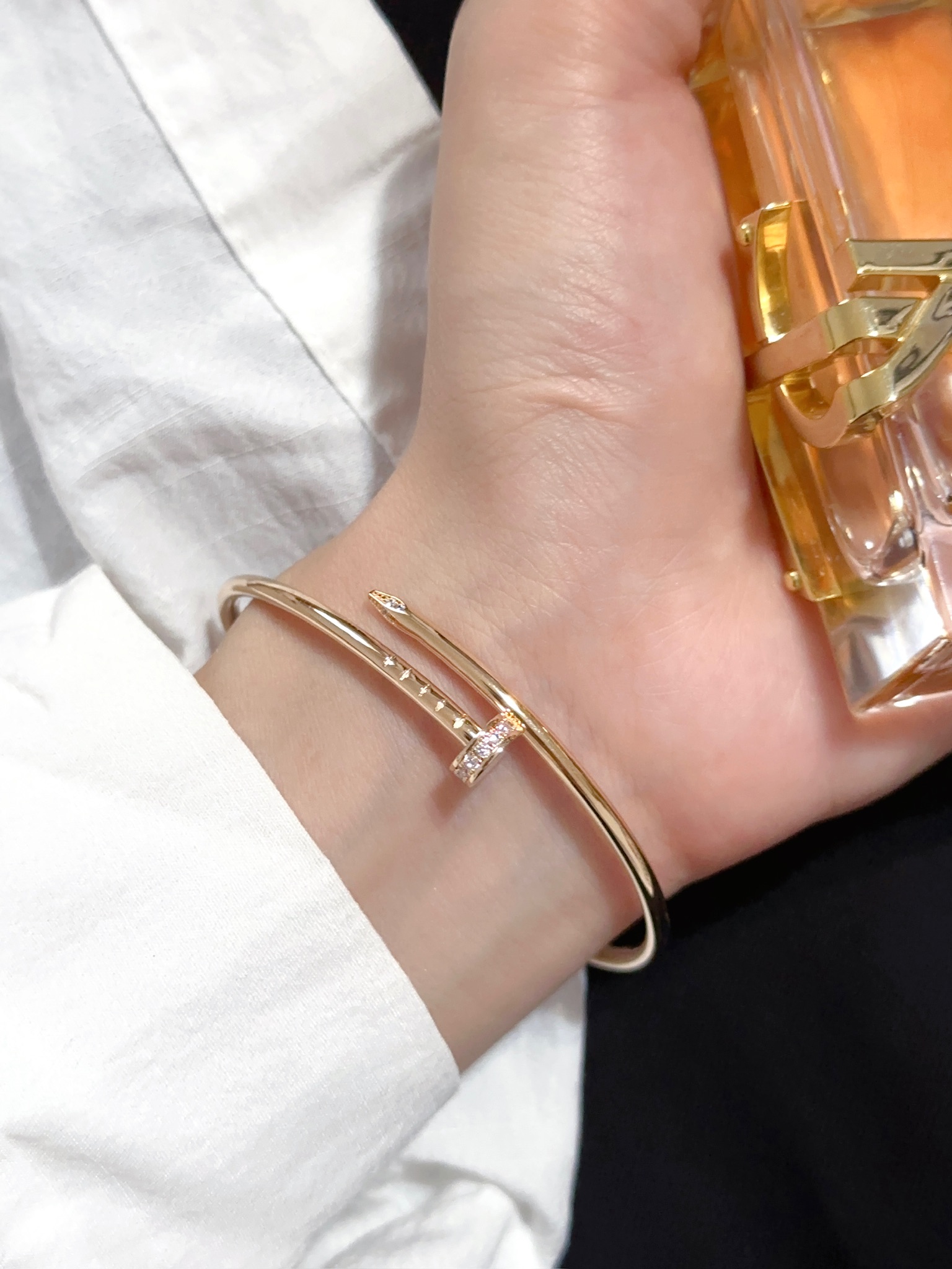 Nail Bracelet Head and Tail Drill Elastic Thin Edition Bracelet