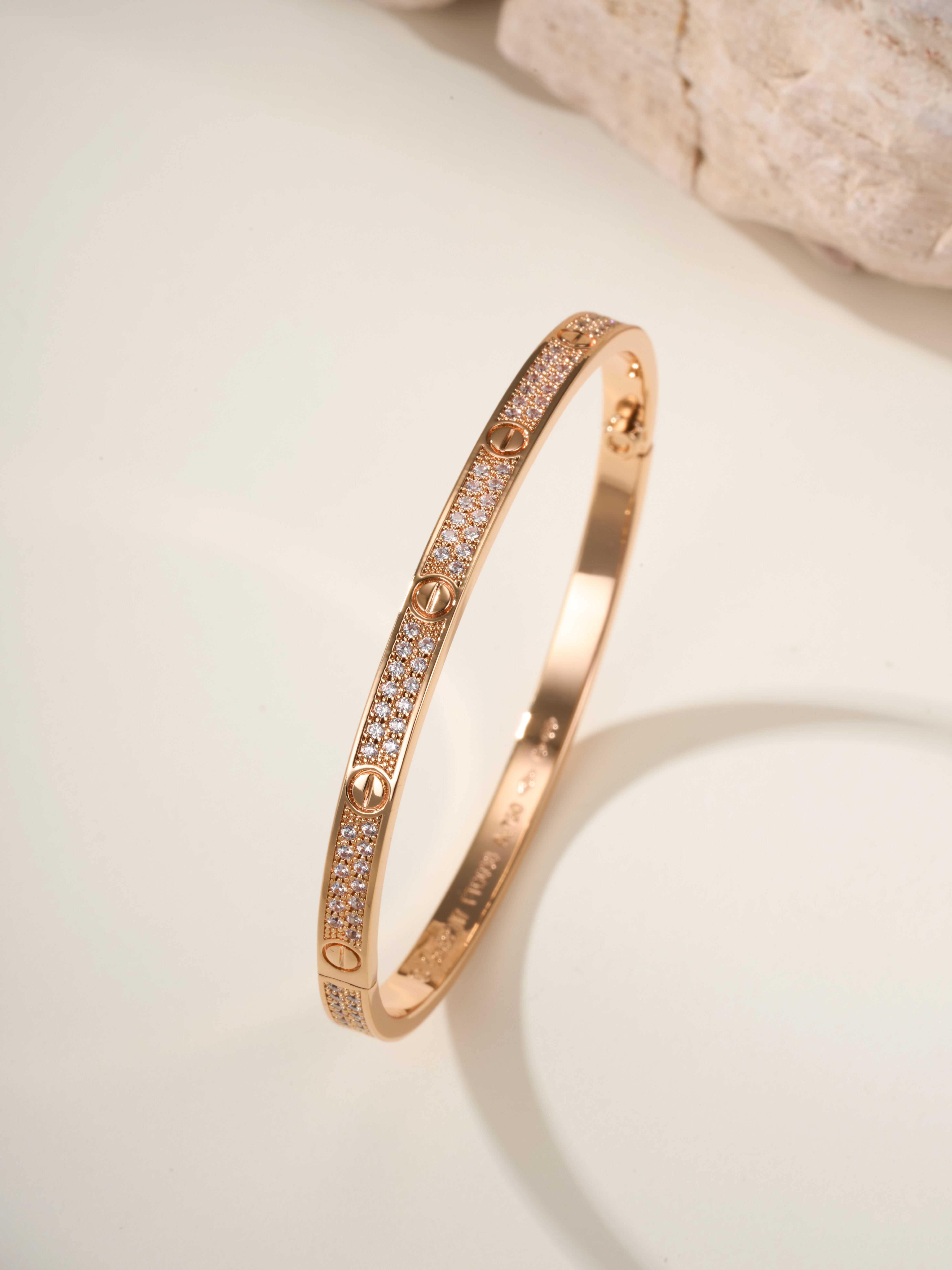 Love Classic Starry Sky Narrow Edition Bracelet (Wax Set with Diamonds)