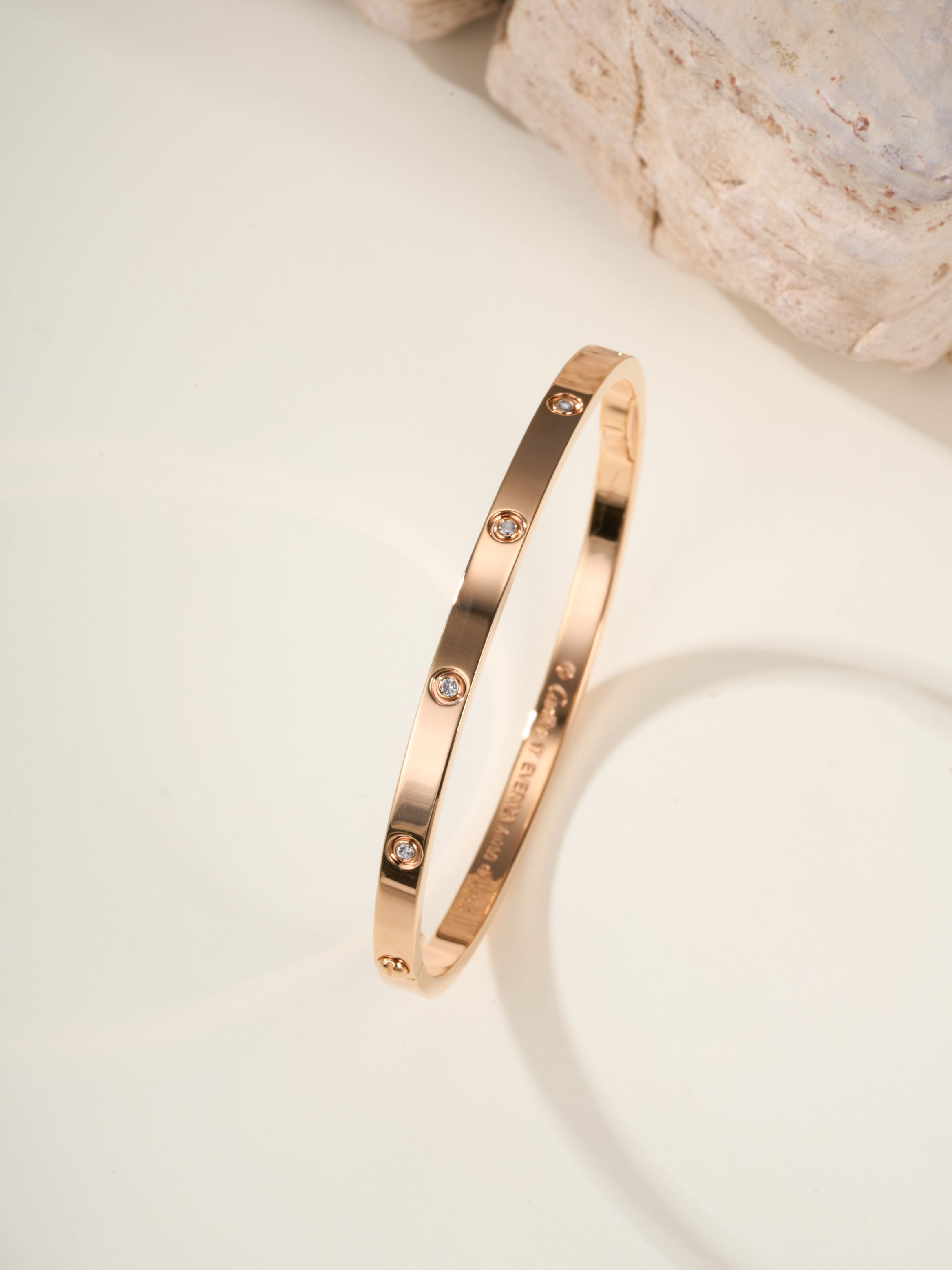 Classic Love Narrow Edition Ten Diamond Bracelet