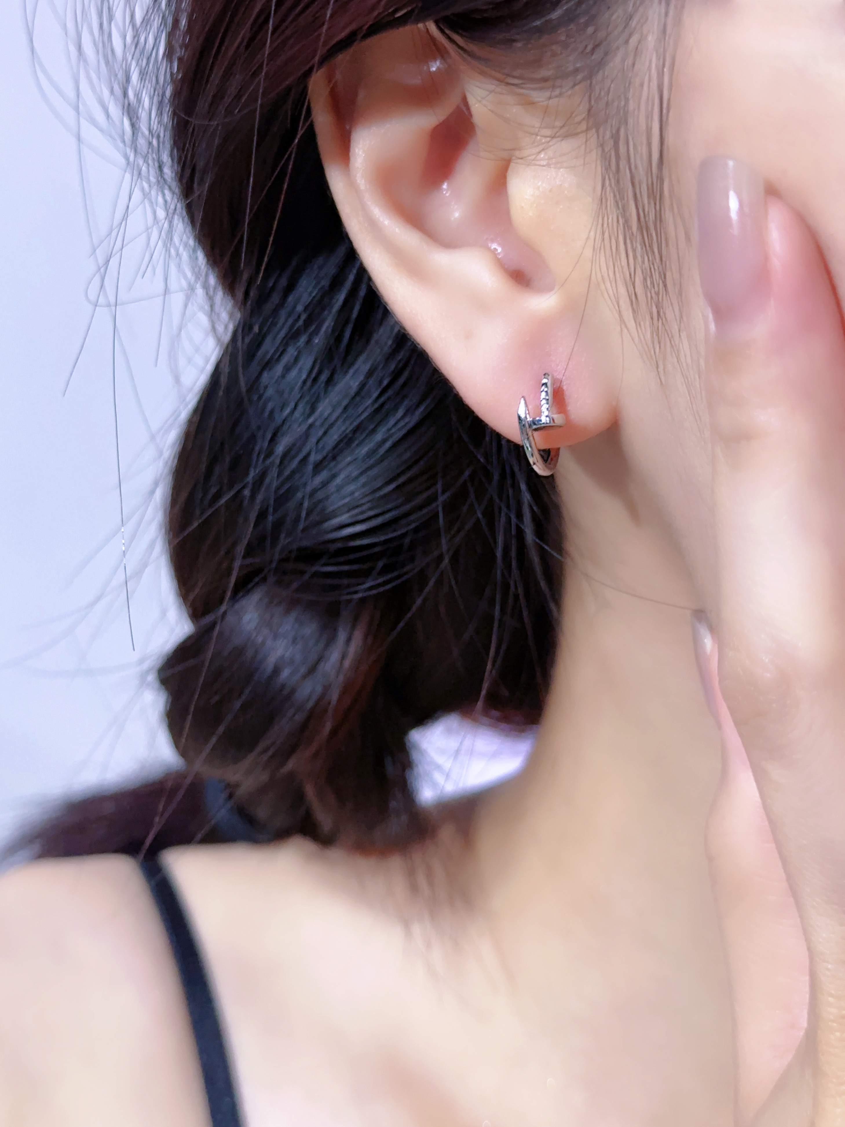 JUSTE UN CLOU Nail Earrings (Mini Style)