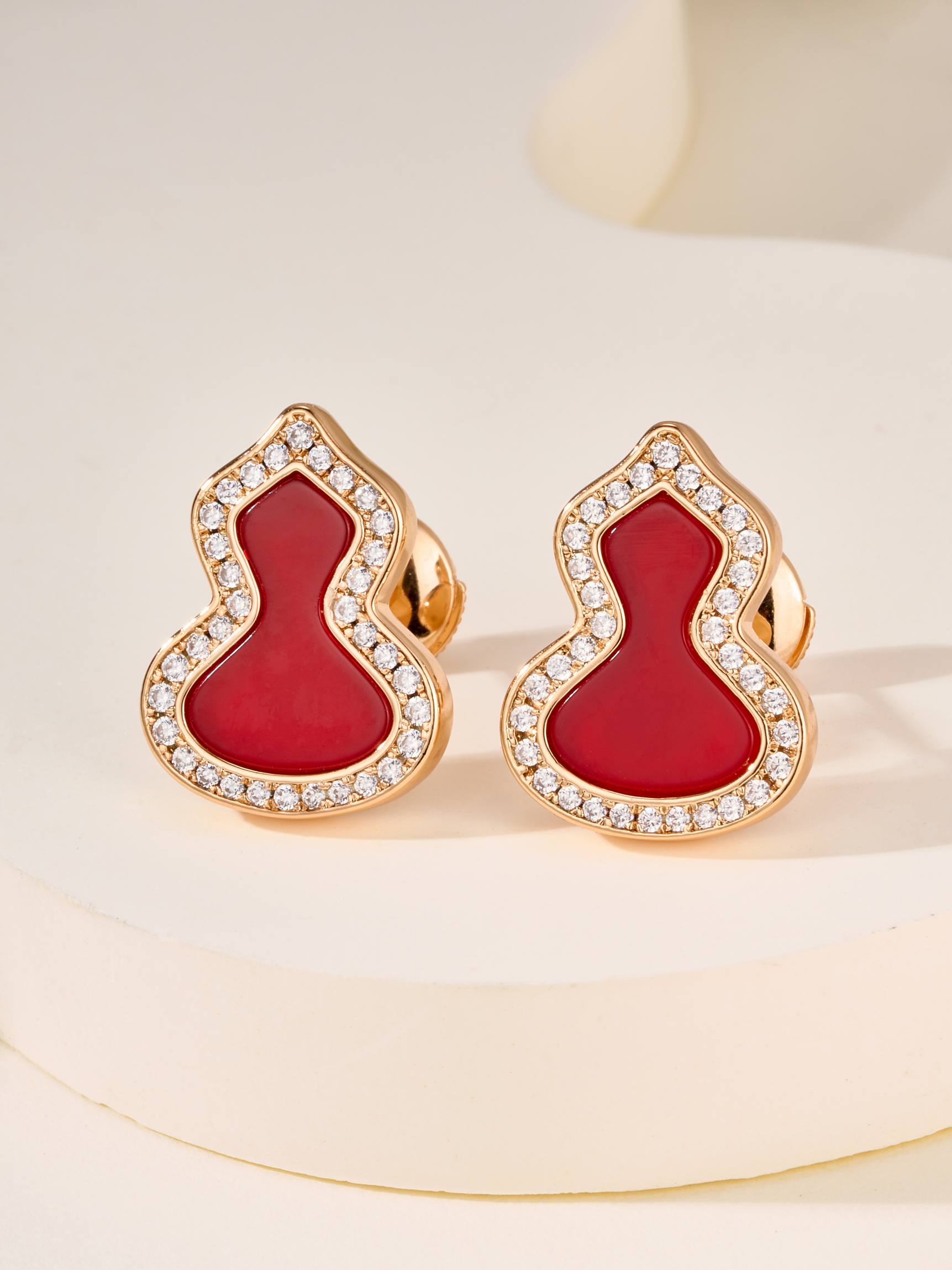 QEELIN wulu gourd earrings medium