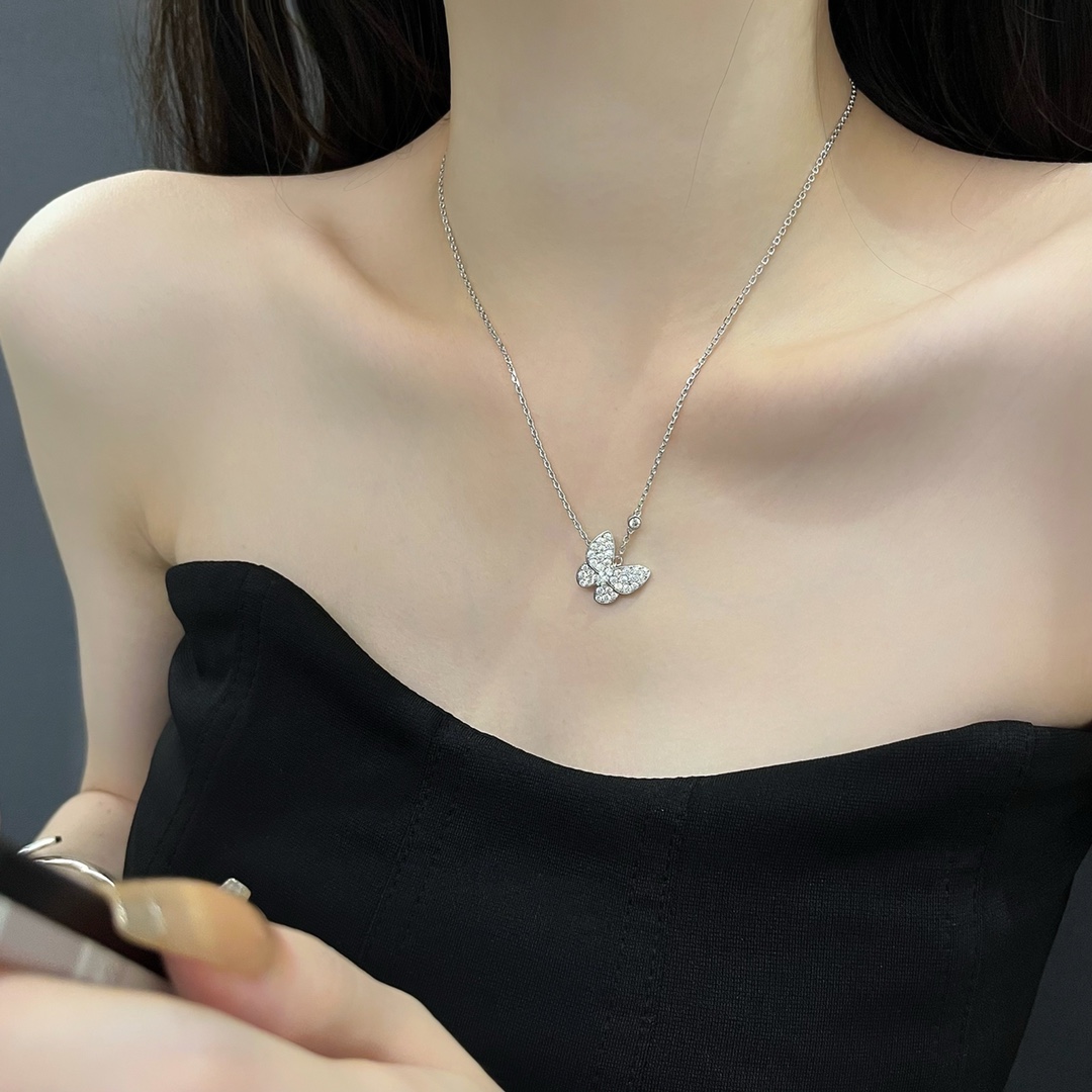 Butterfly Diamond Necklace