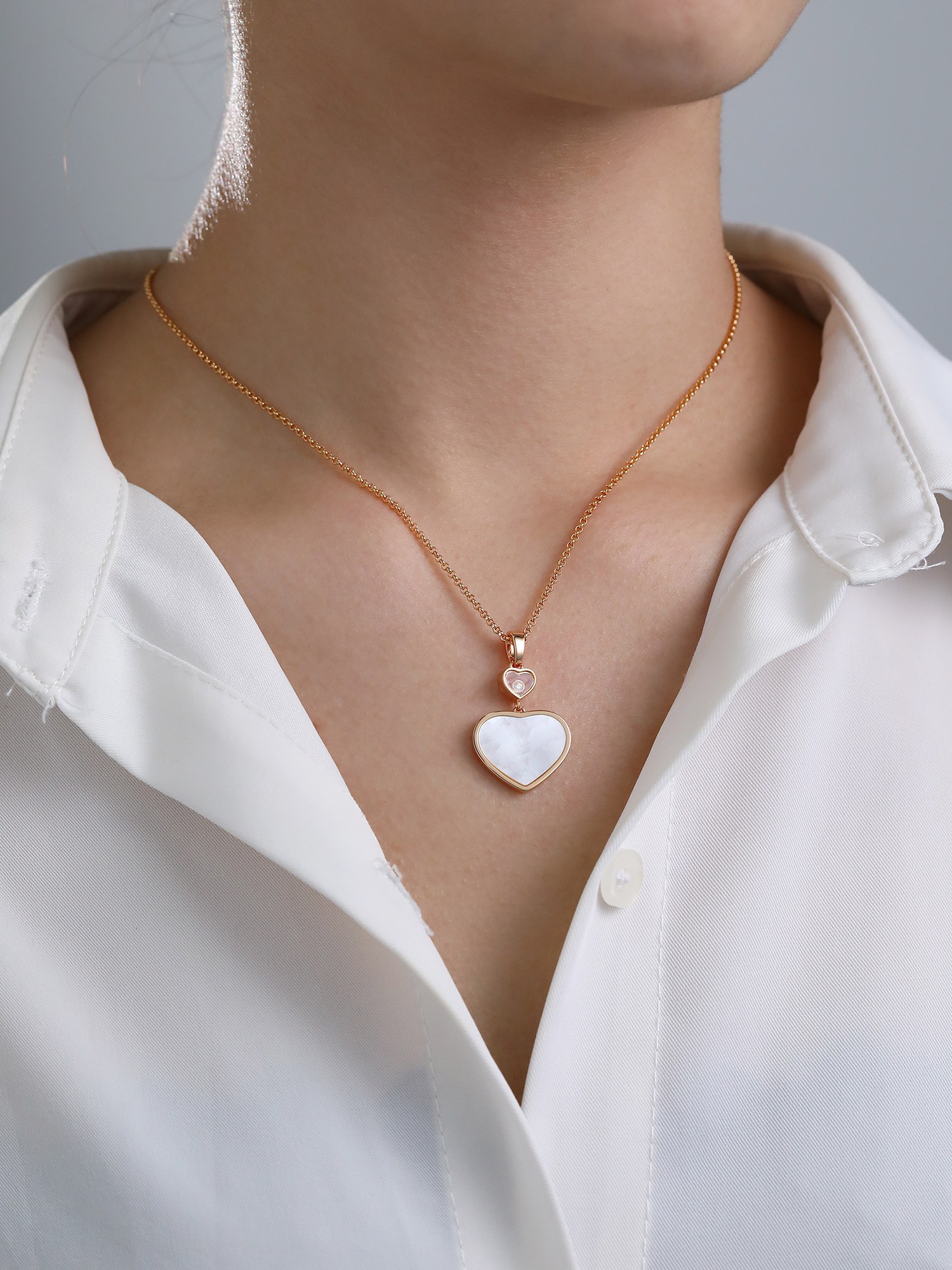  Happy Love Natural Stone Necklace