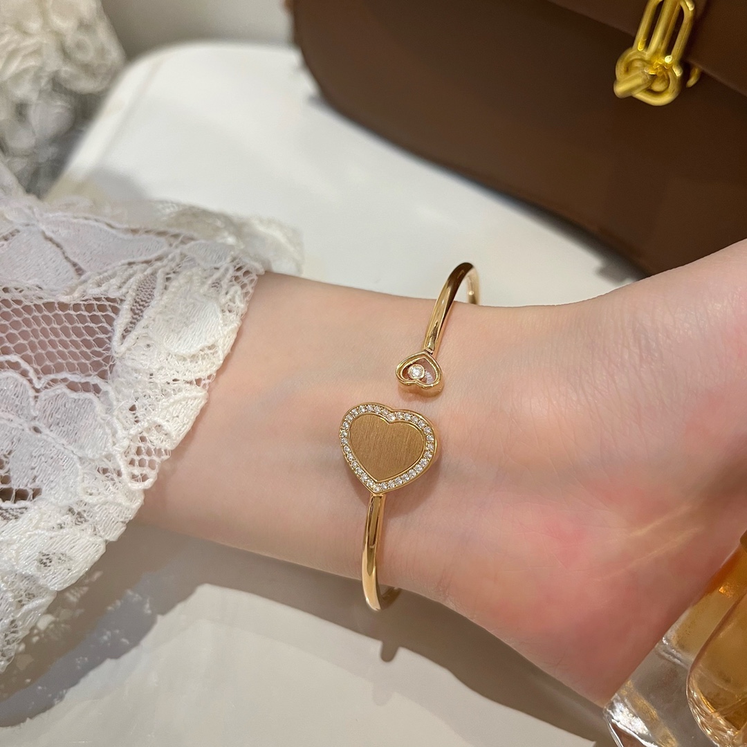  Happy Hearts Diamond Bracelet M