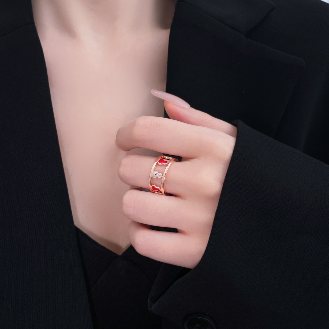 Xiaoba Fu Red Gourd Diamond Ring