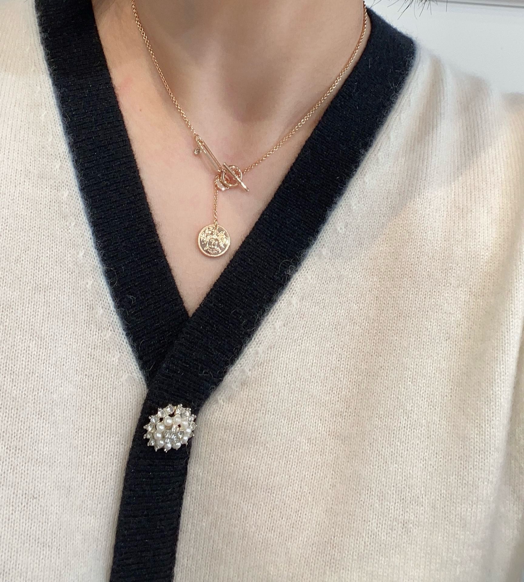 Ex Libris her necklace