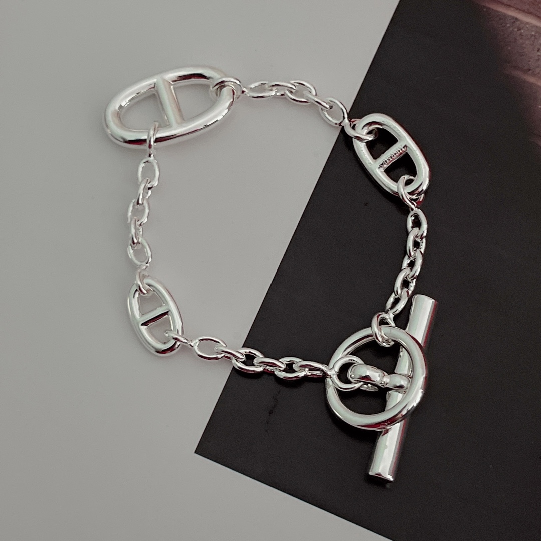 OT Pig Nose Chain Large Bracelet