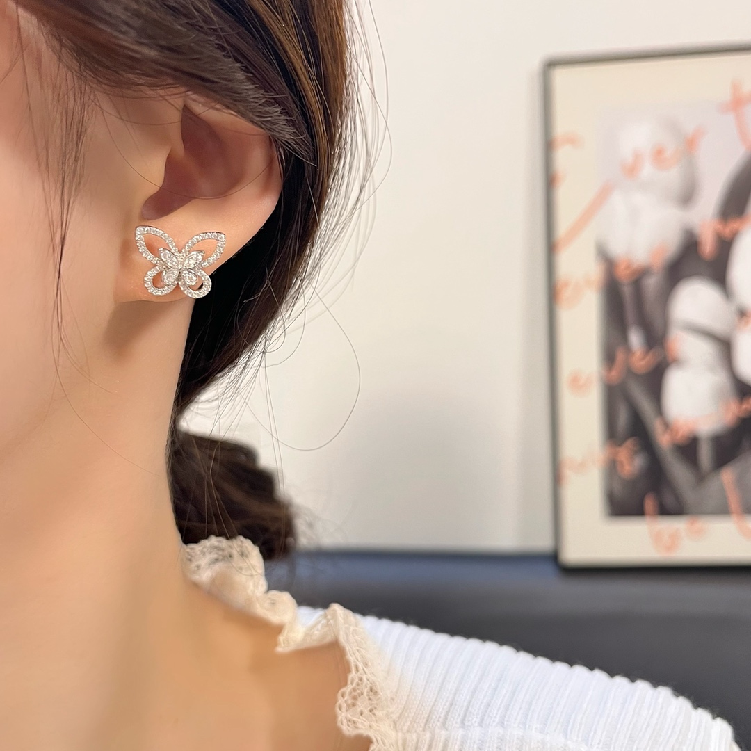 Graff Phantom Butterfly Earrings