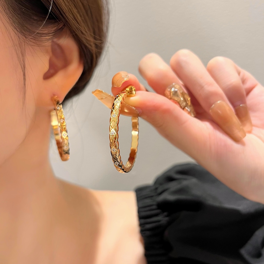 COCO CRUSH Large Room Diamond Earrings