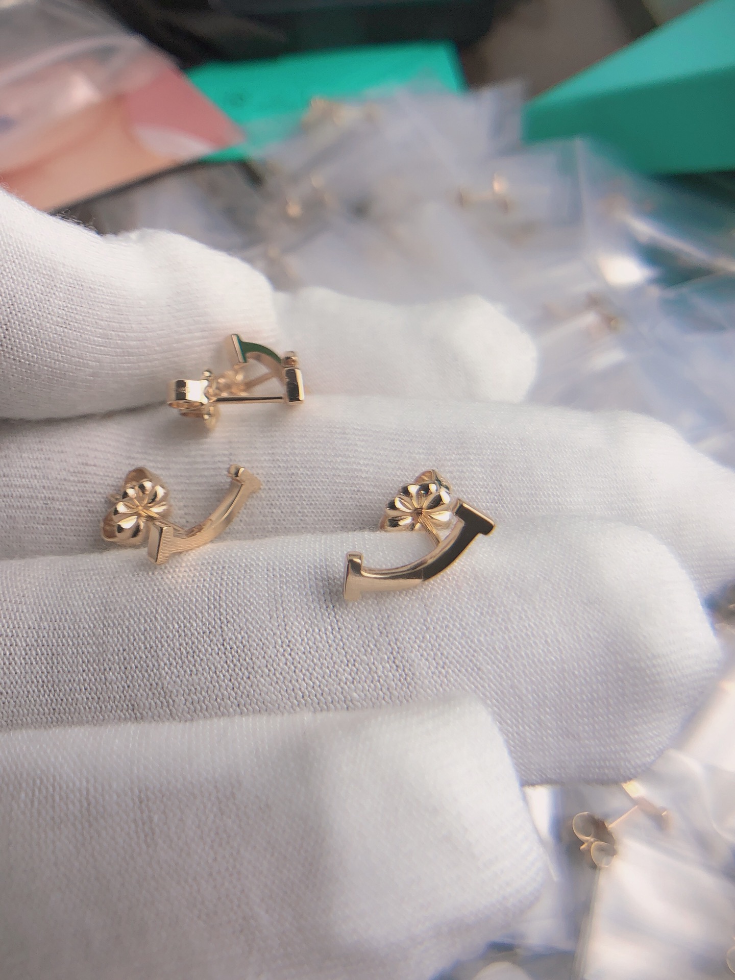 CNC machine version mini earrings