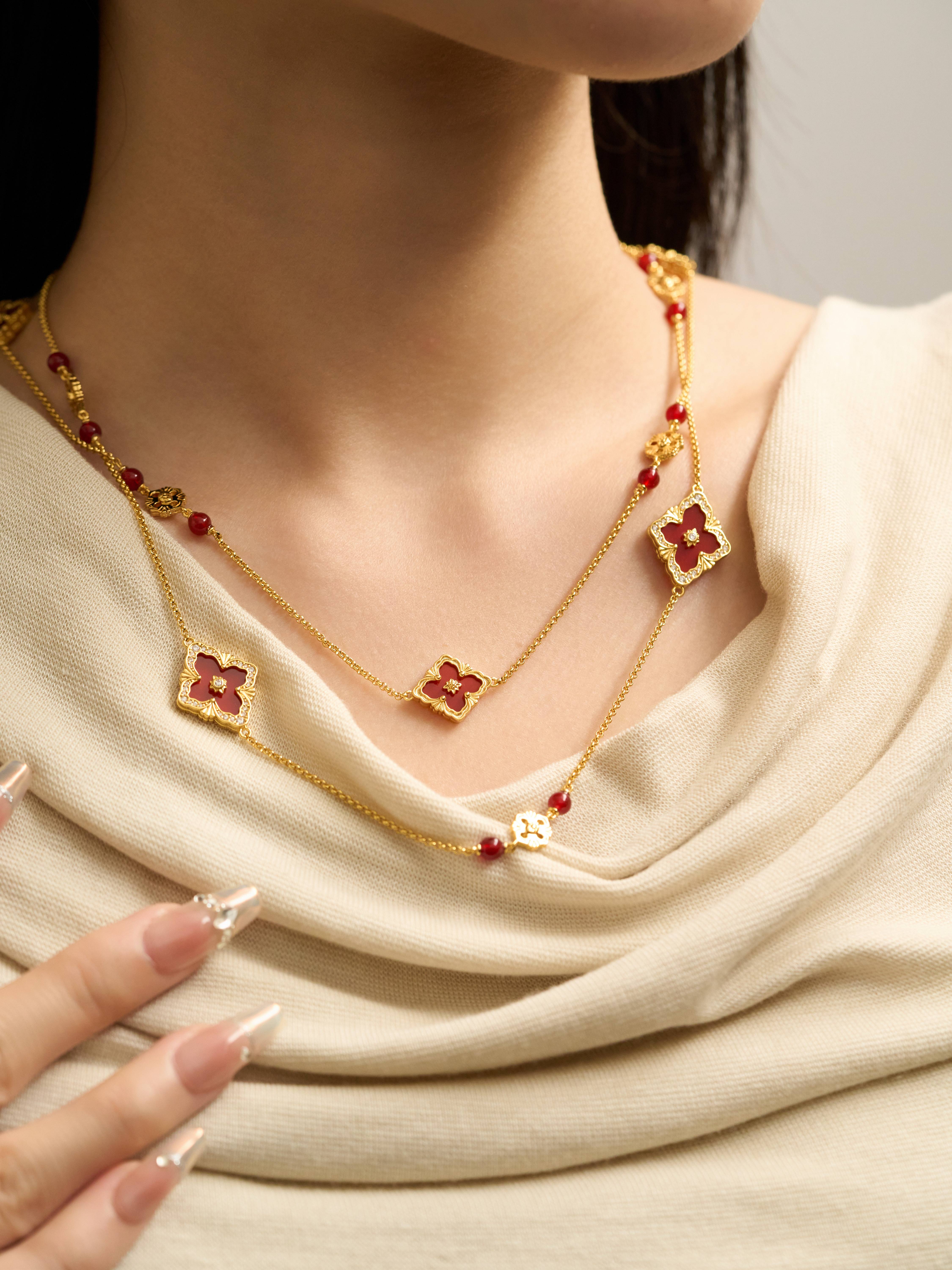 Buccellati Opera Ruby Sweater Chain