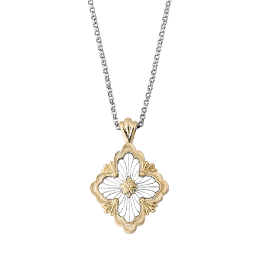 BUCCELLATI Opera Hollow Necklace (Large 22.7 * 20.4mm)