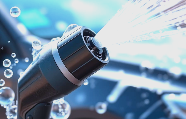 Cleaning high-pressure pump
