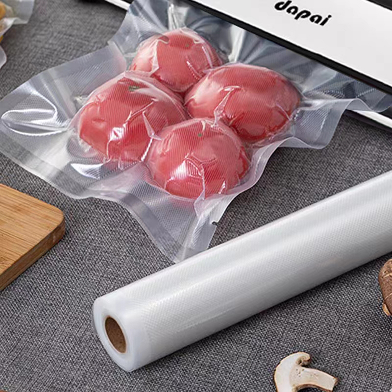 Multiple-layer co extruded vacuum packaging roll film for food packaging