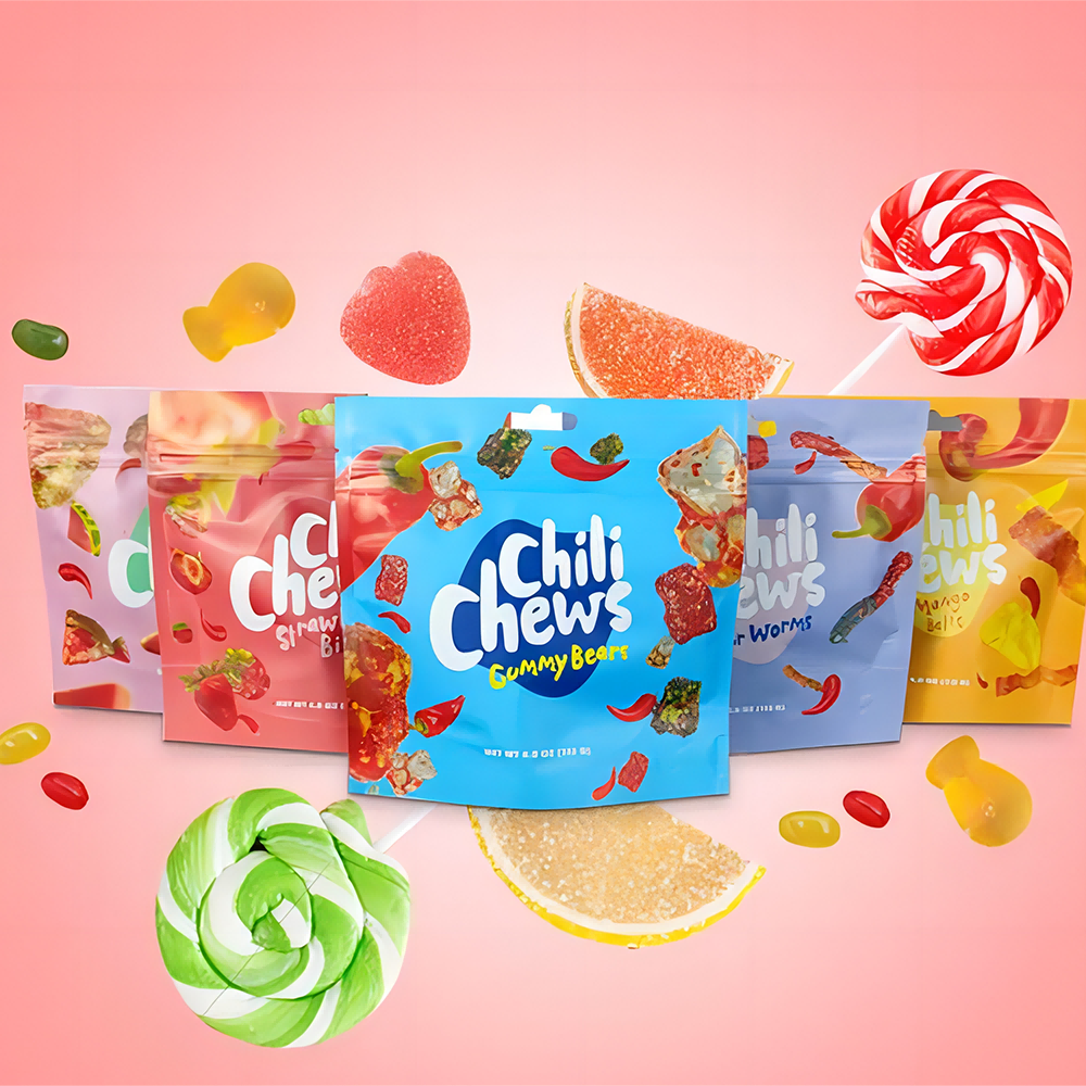 Candy packaging bag transparent snack packaging bag