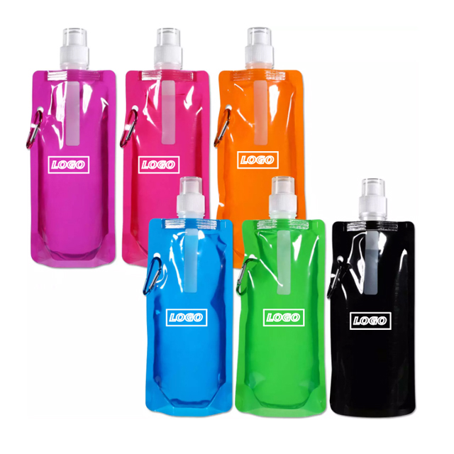 Foldable outdoor camping reusable Collapsible water bag