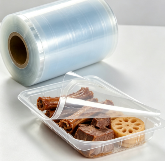 Transparent Easy-Peel High Barrier Lidding Film | Lock Freshness for Cooked Meat & Deli Snacks