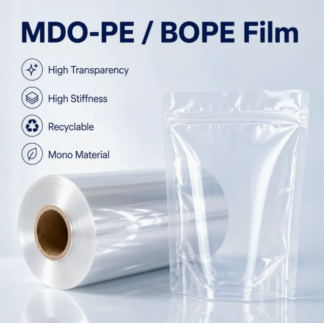 MDO-PE Mono-Material Film: Sustainable Recyclable Packaging Solution