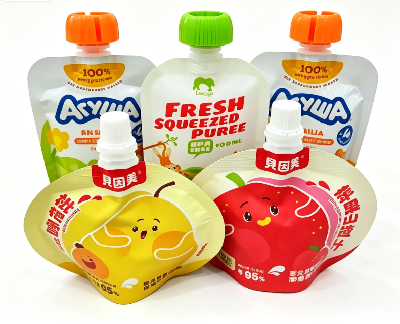 Retort Spout Pouch:  Safe Sustainable Infant Food Packaging