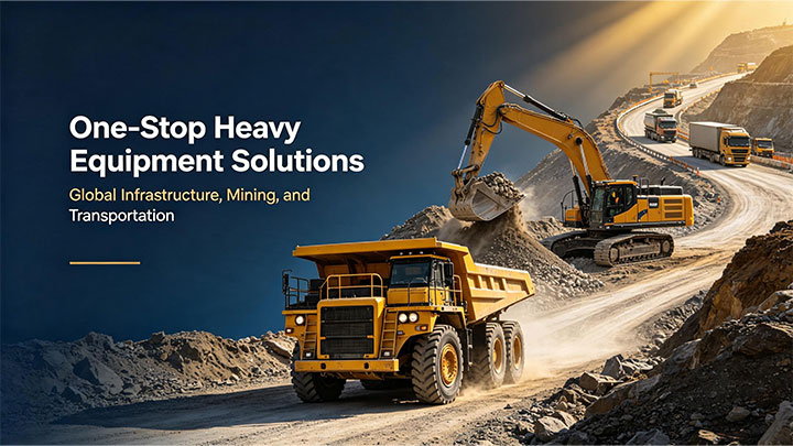 One-Stop Heavy Equipment Solutions for Global Infrastructure, Mining, and Transportation