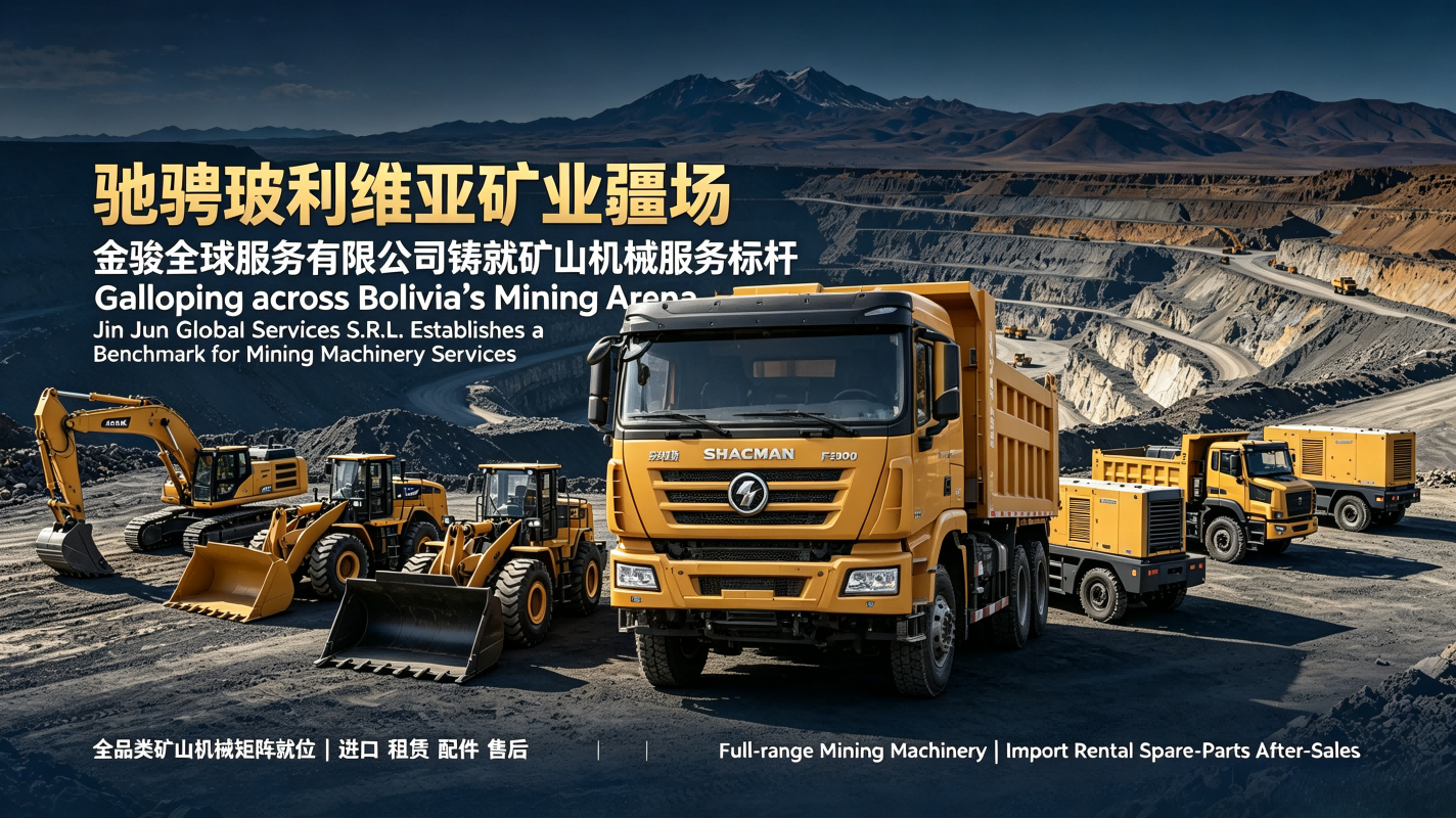 Galloping across Bolivia’s Mining Arena, Jin Jun Global Services S.R.L. Establishes a Benchmark for Mining Machinery Services