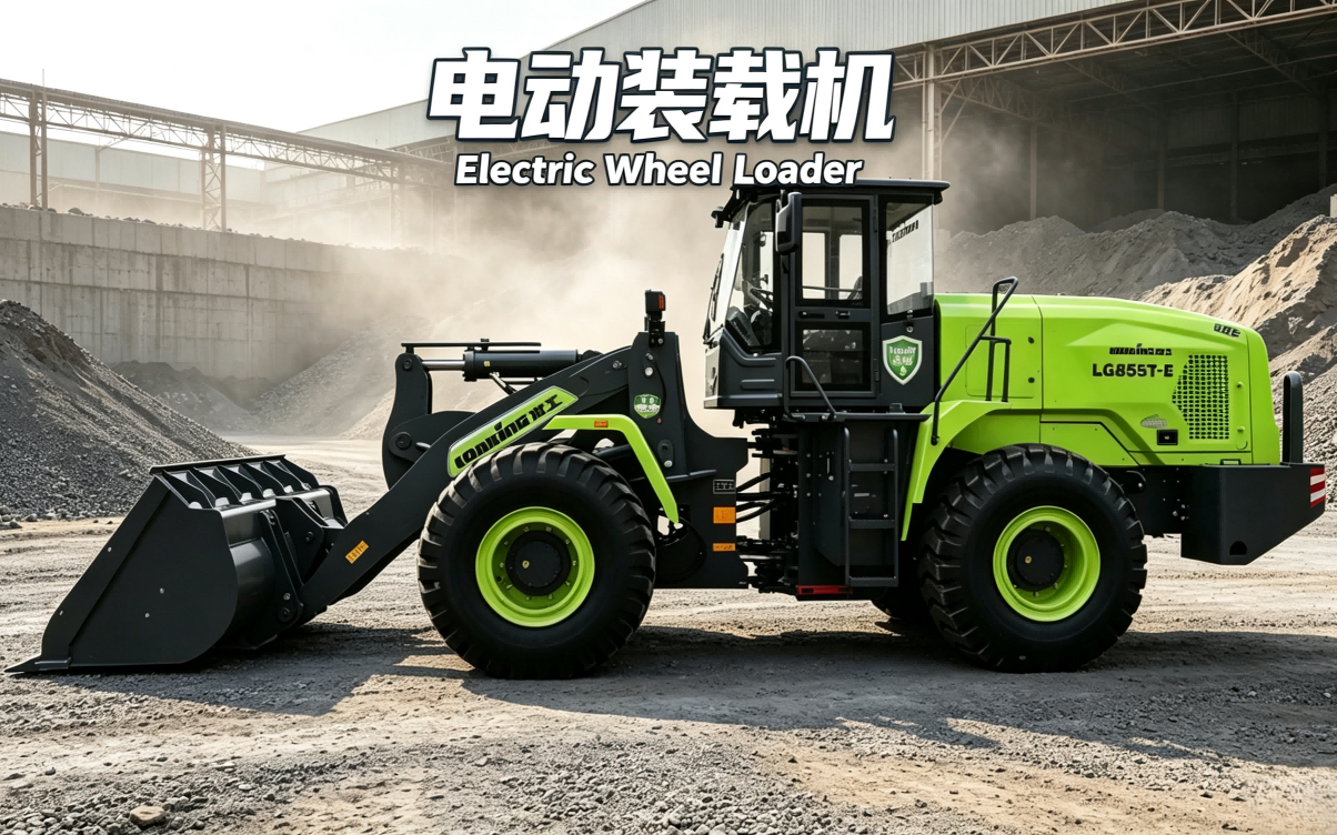 China Longgong LG855T‑E Electric Wheel Loader