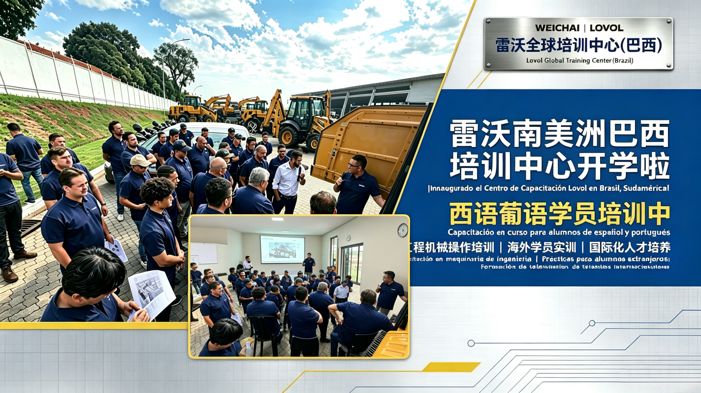 Lovol Global Training Center (Brazil) Officially Opens, Empowering Construction Machinery Talent Development in South America