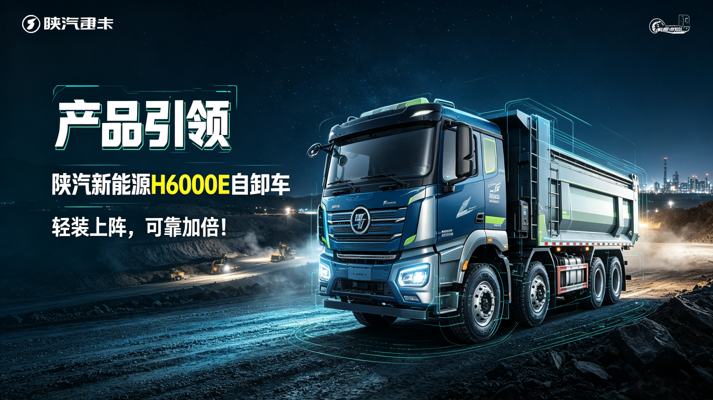 Product Leadership | Shaanxi New Energy H6000E Tipper