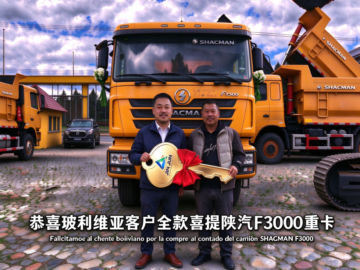 Bolivian Customer Purchases SHACMAN F3000 Dump Truck Outright — Delivered by Jinjun Global Service