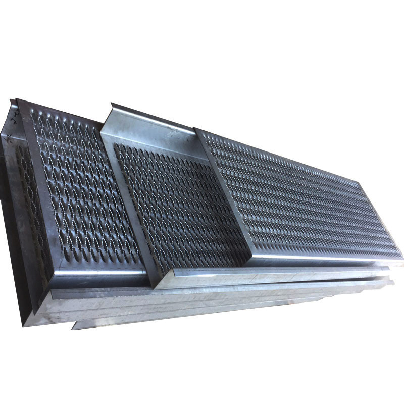 Aluminum anti-slip board staircase treads and stainless steel walkway panels