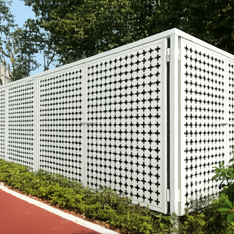 Engineering protective perforated net