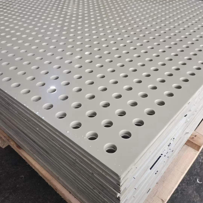 Filter perforated plate